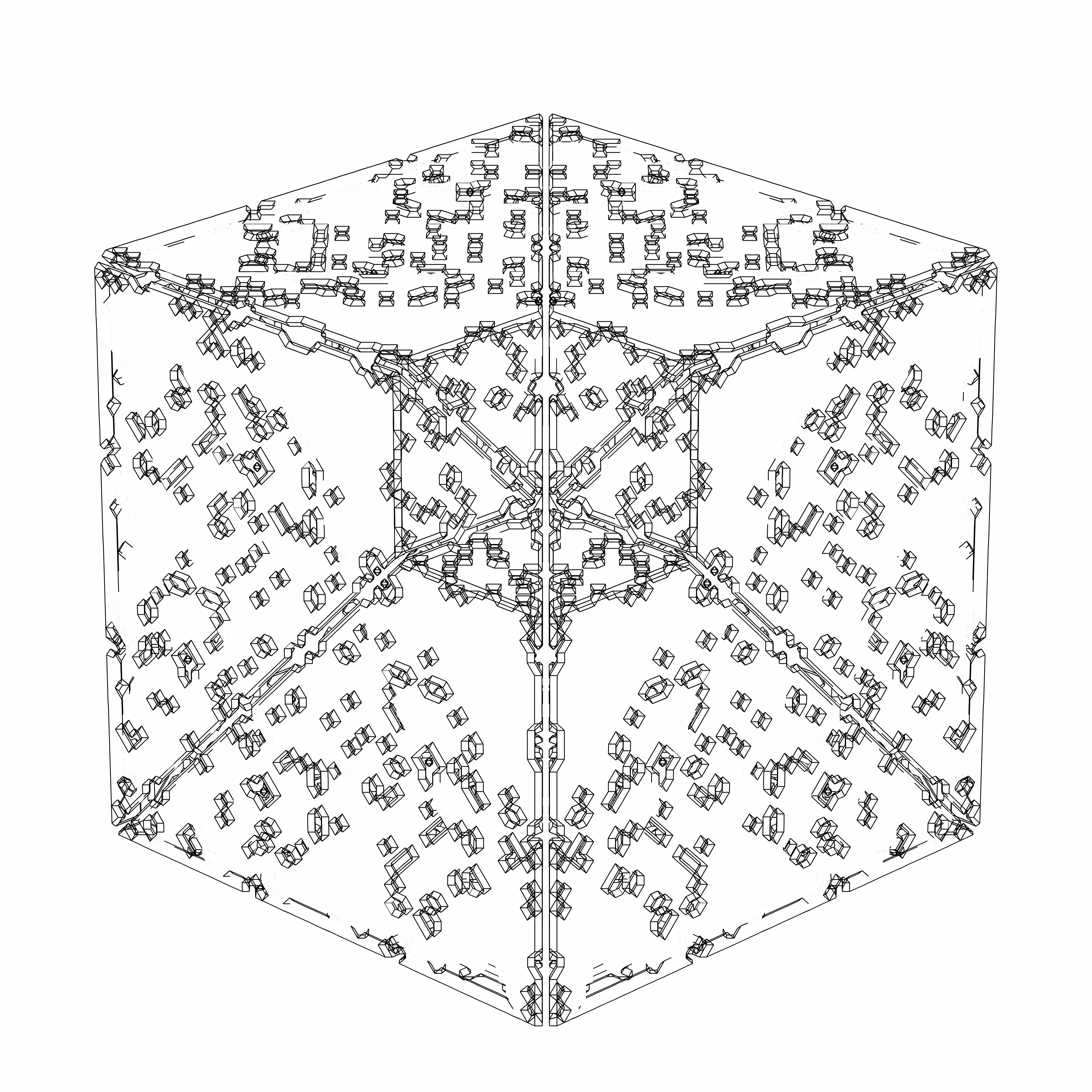 LL21 Alien Art Cube #387