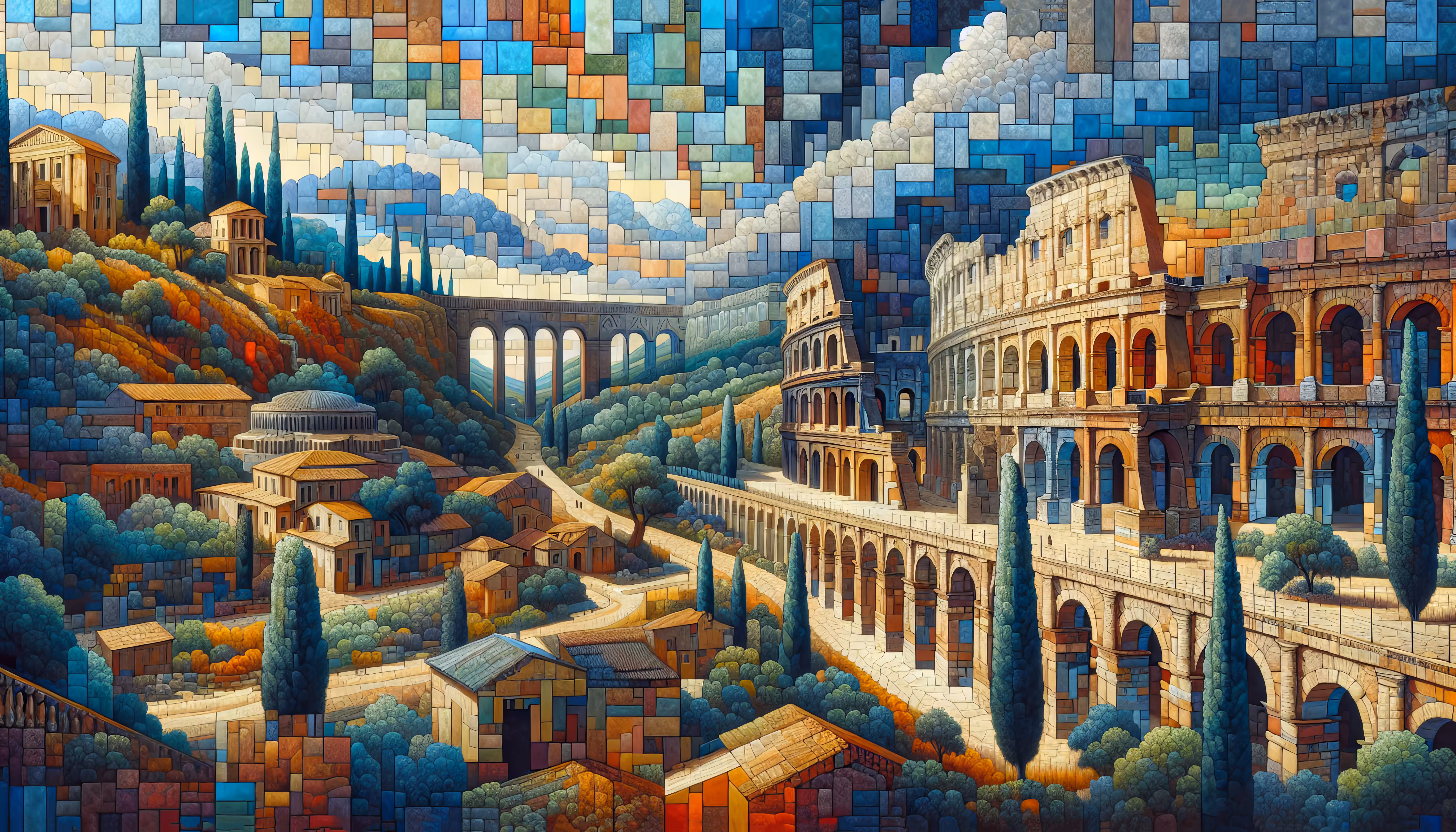 Pax Romana in Stilo Neoclassico