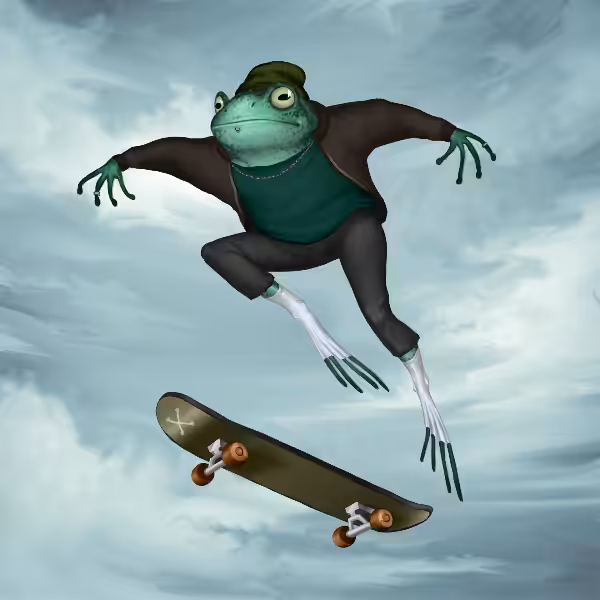 SKATER FROGS 🐸 #16