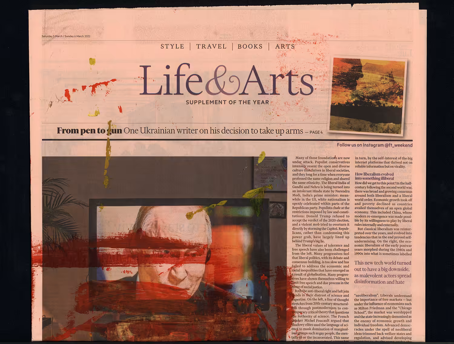 Accidental art (and life).