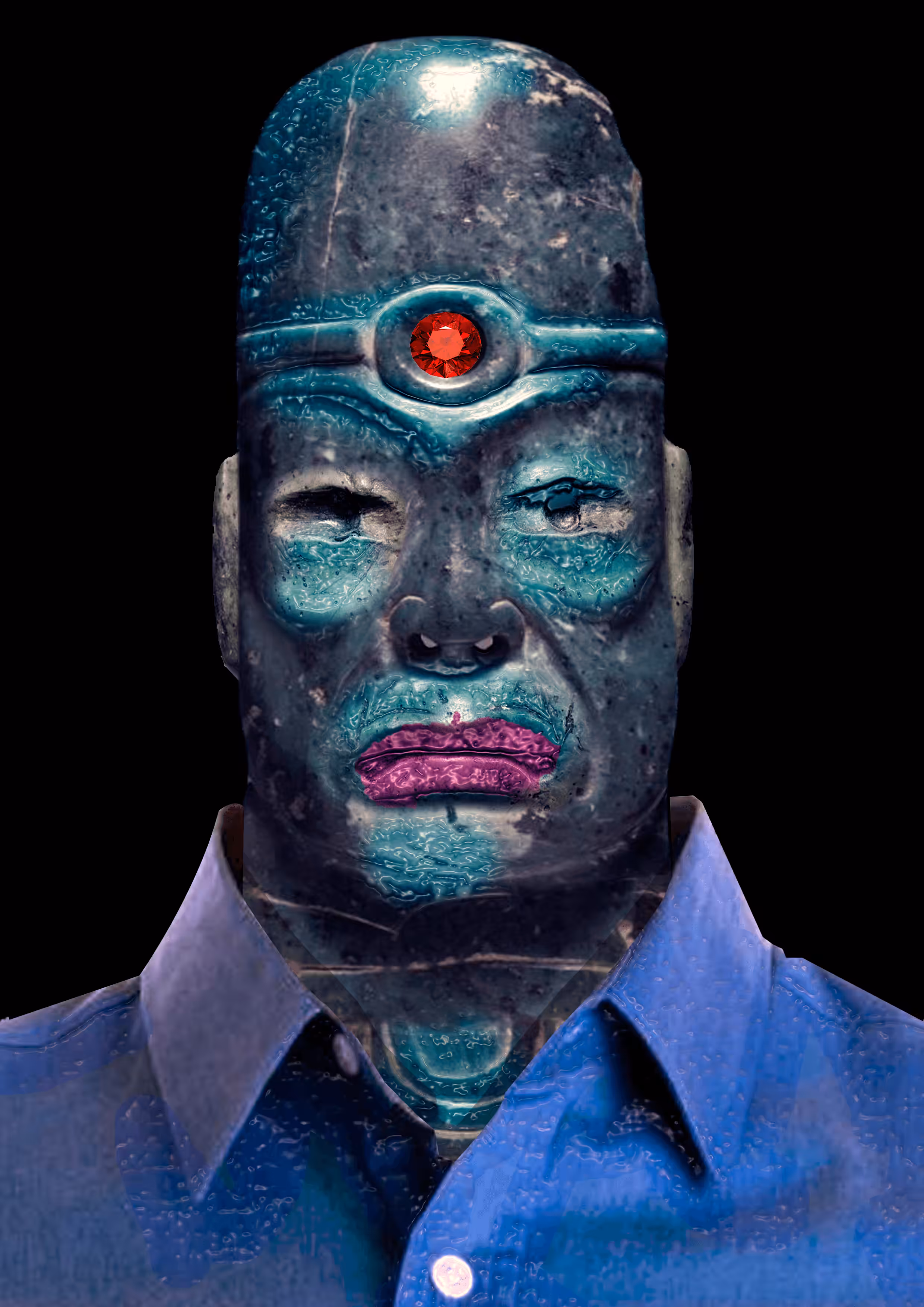 the blue king's return to modern life doesn't make him king