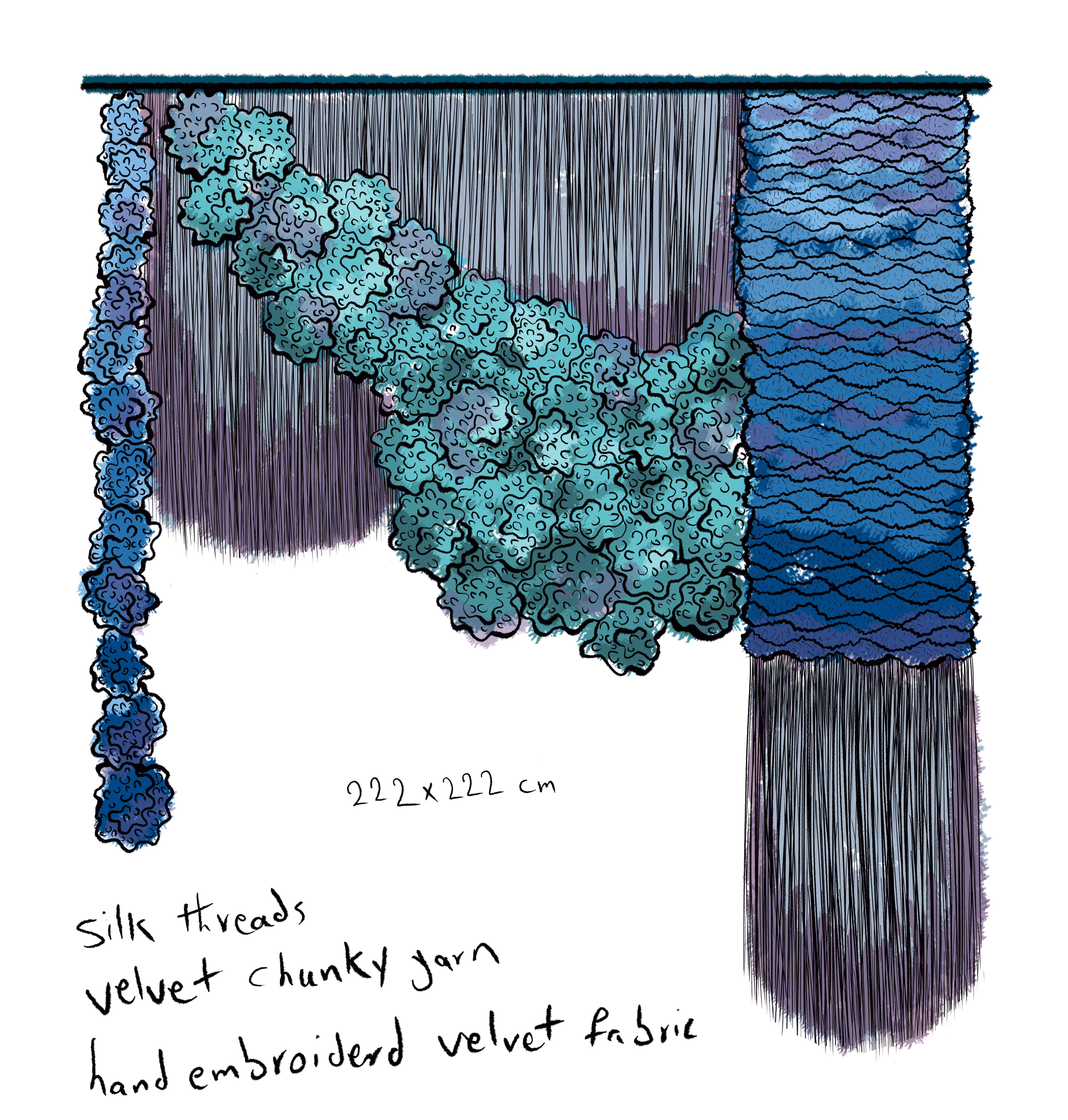 Woven sketch VIII