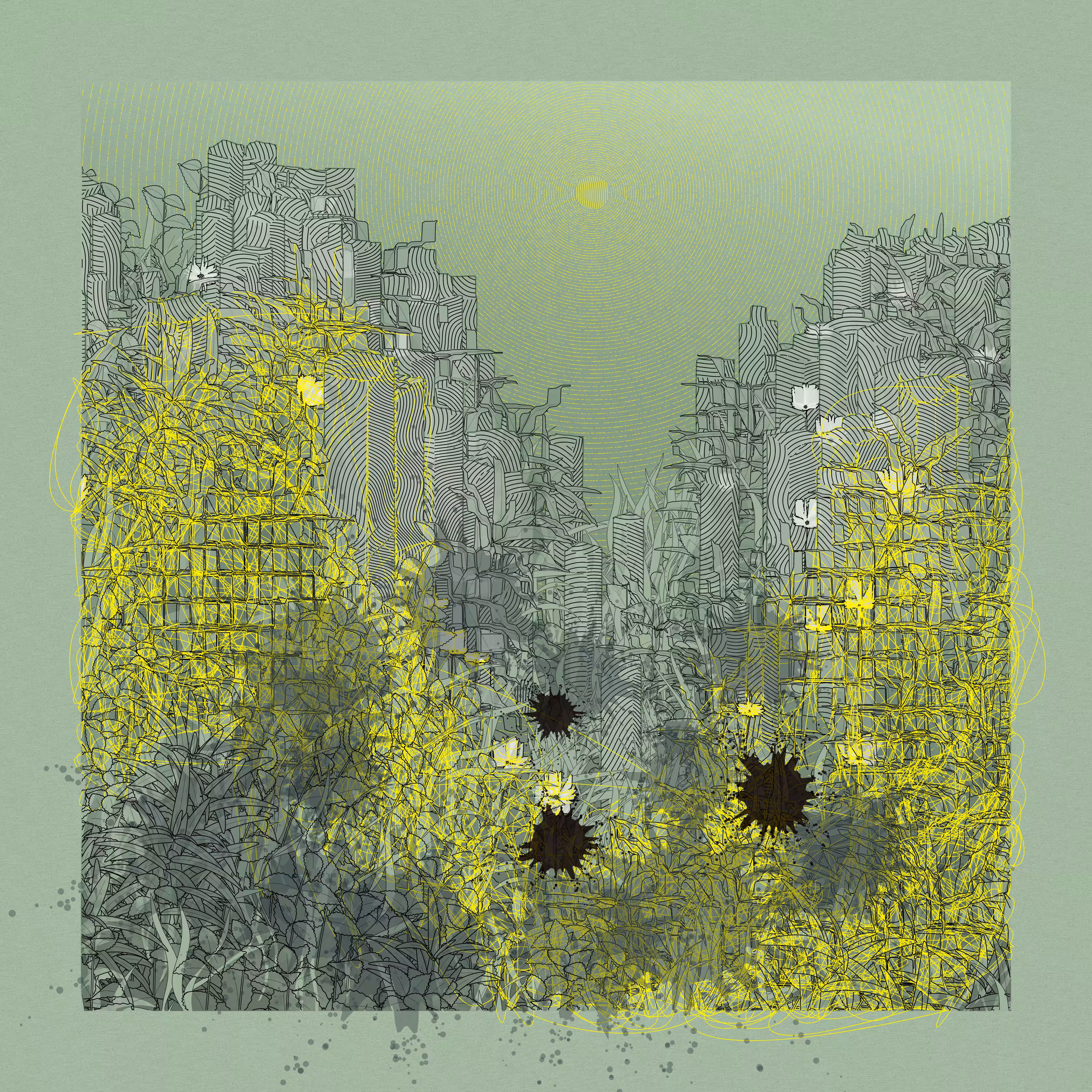 Landscape with Carbon Capture #8731