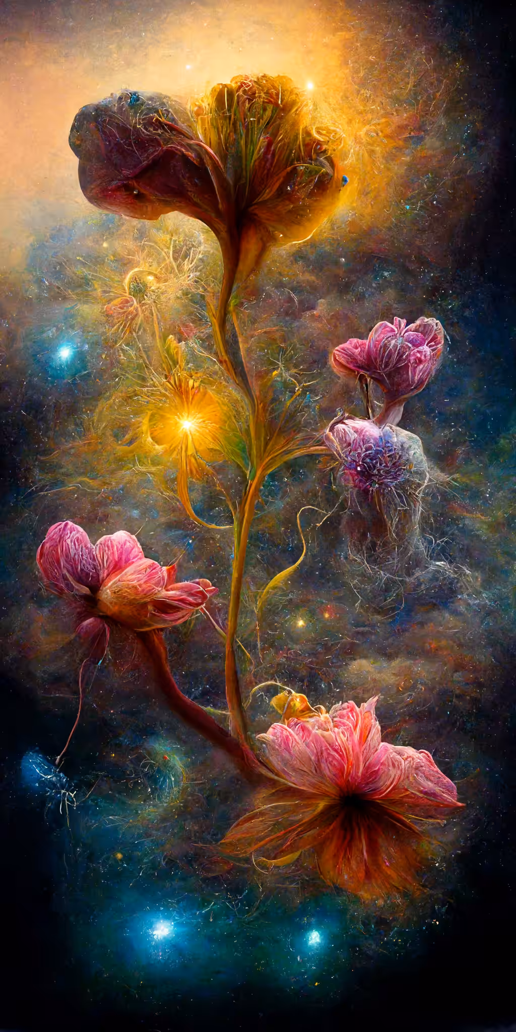 Cosmic flower IV