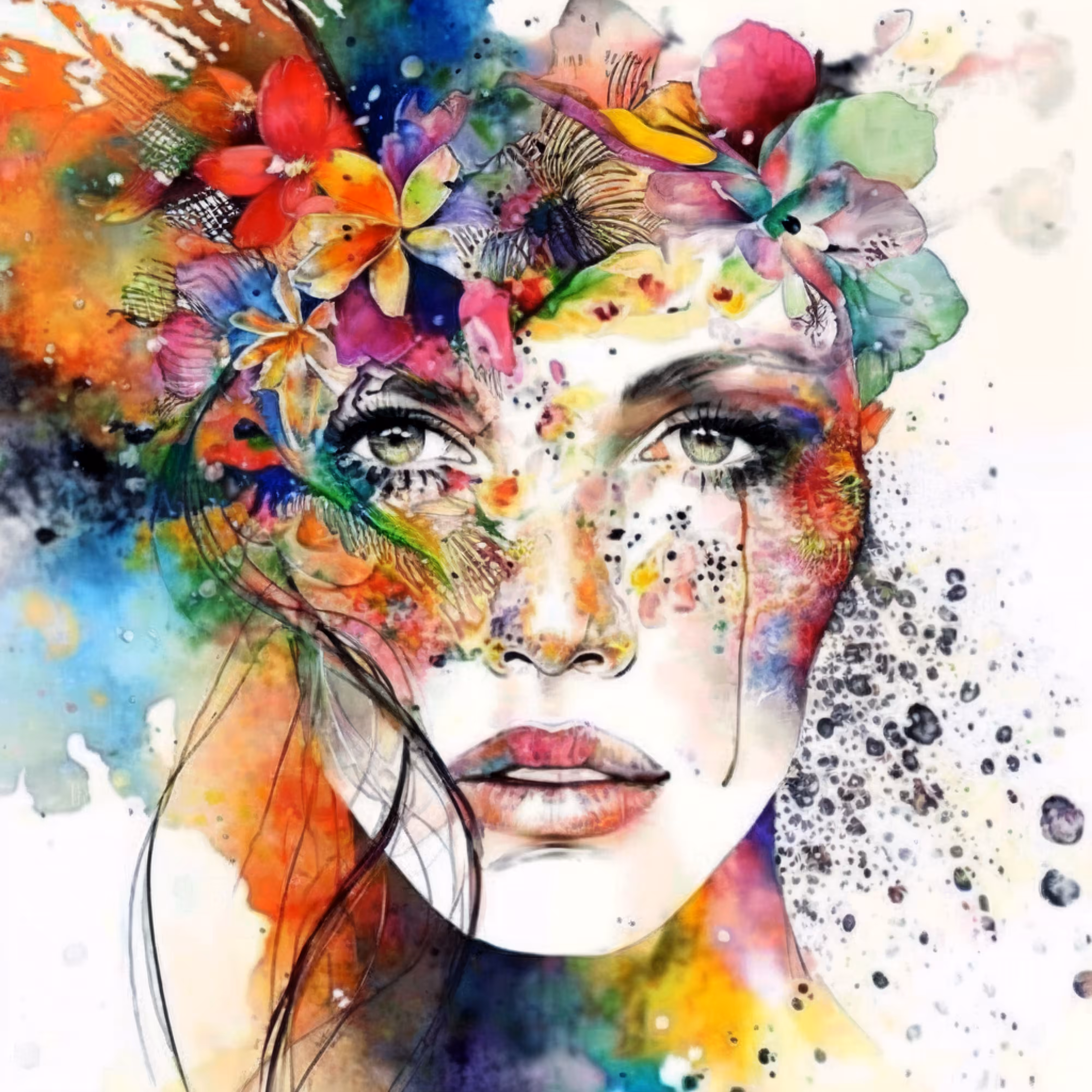 Watercolor fantasy