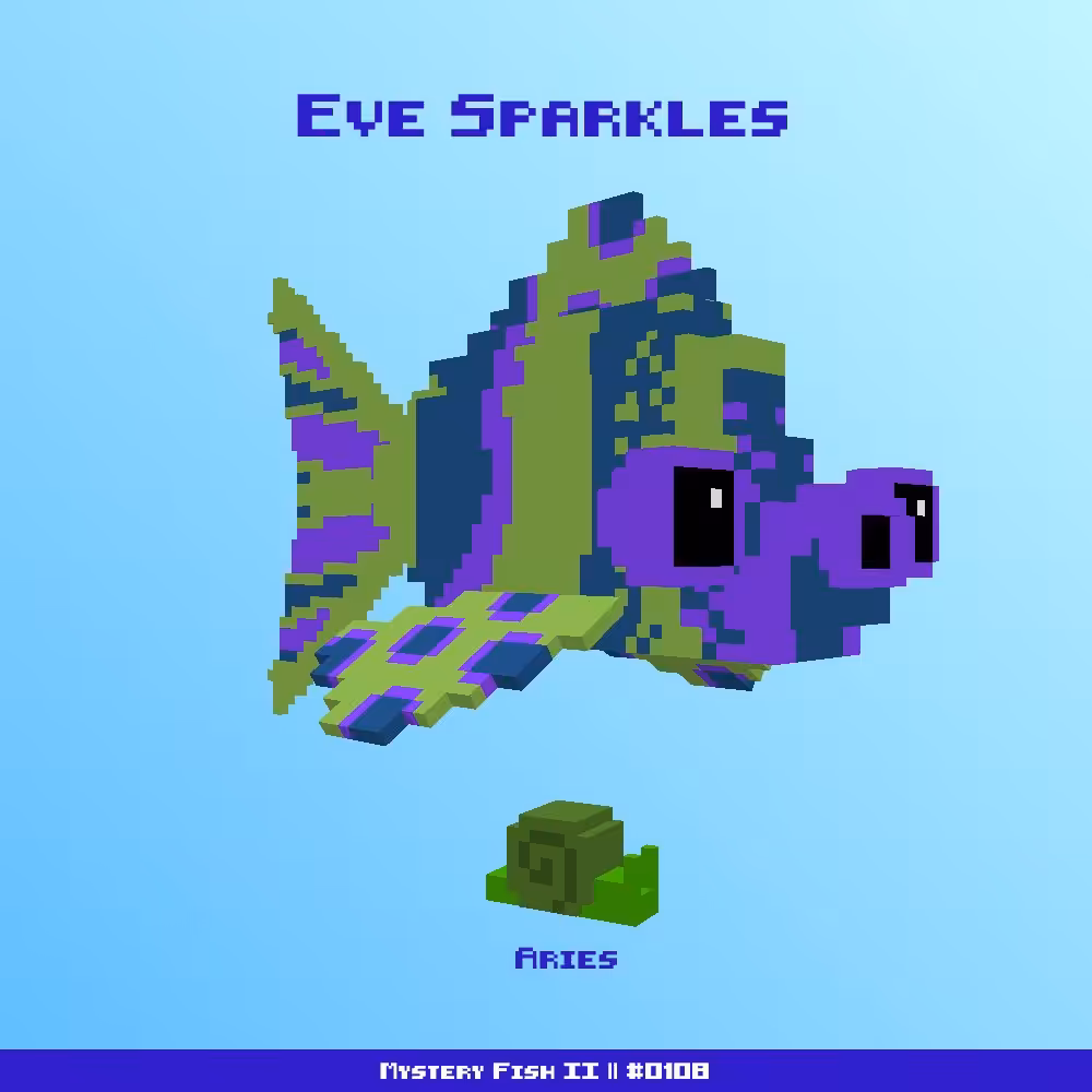 Eve Sparkles :: Mystery Fish 0108/1000 