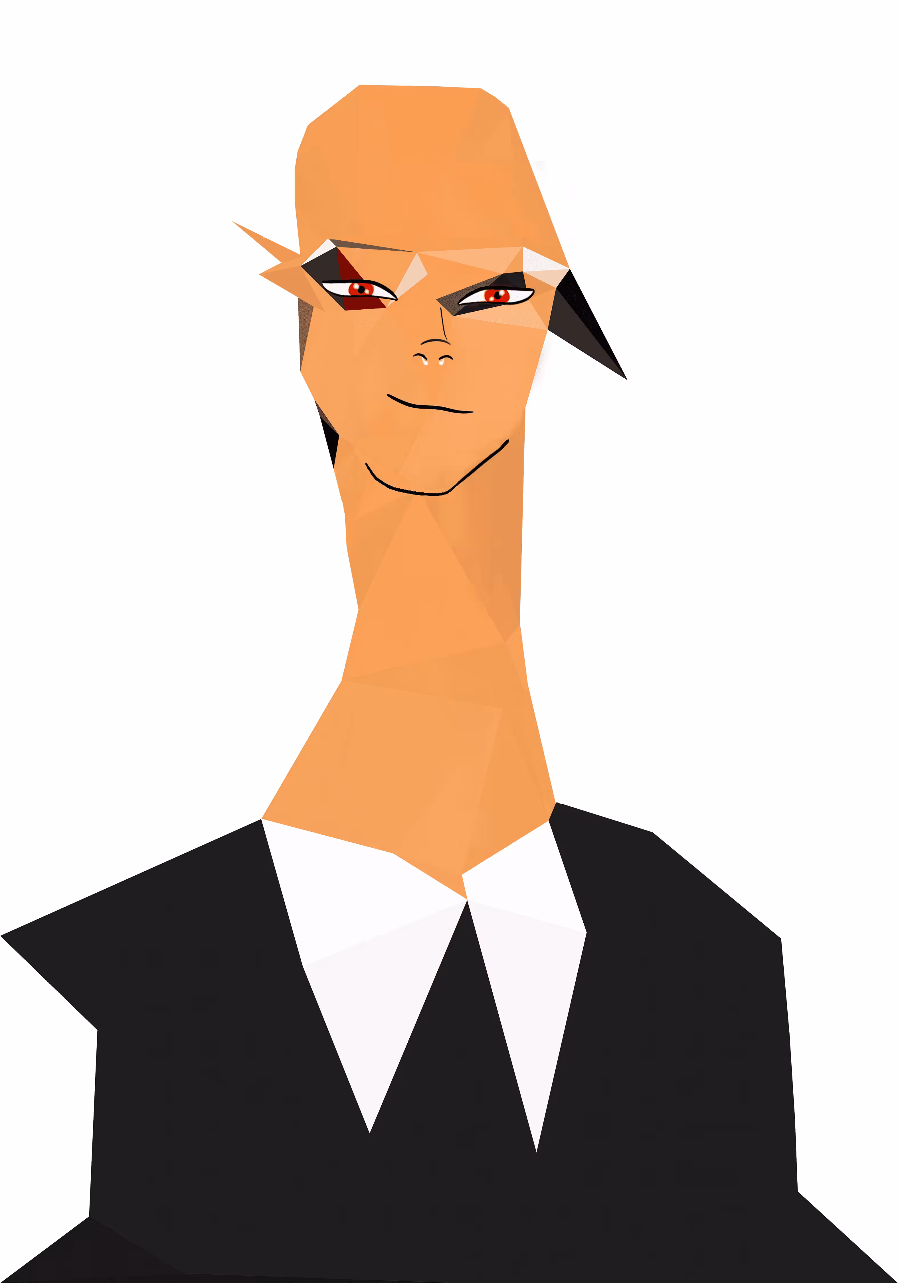 James - A Sharply Dressed Long Neckie Fella