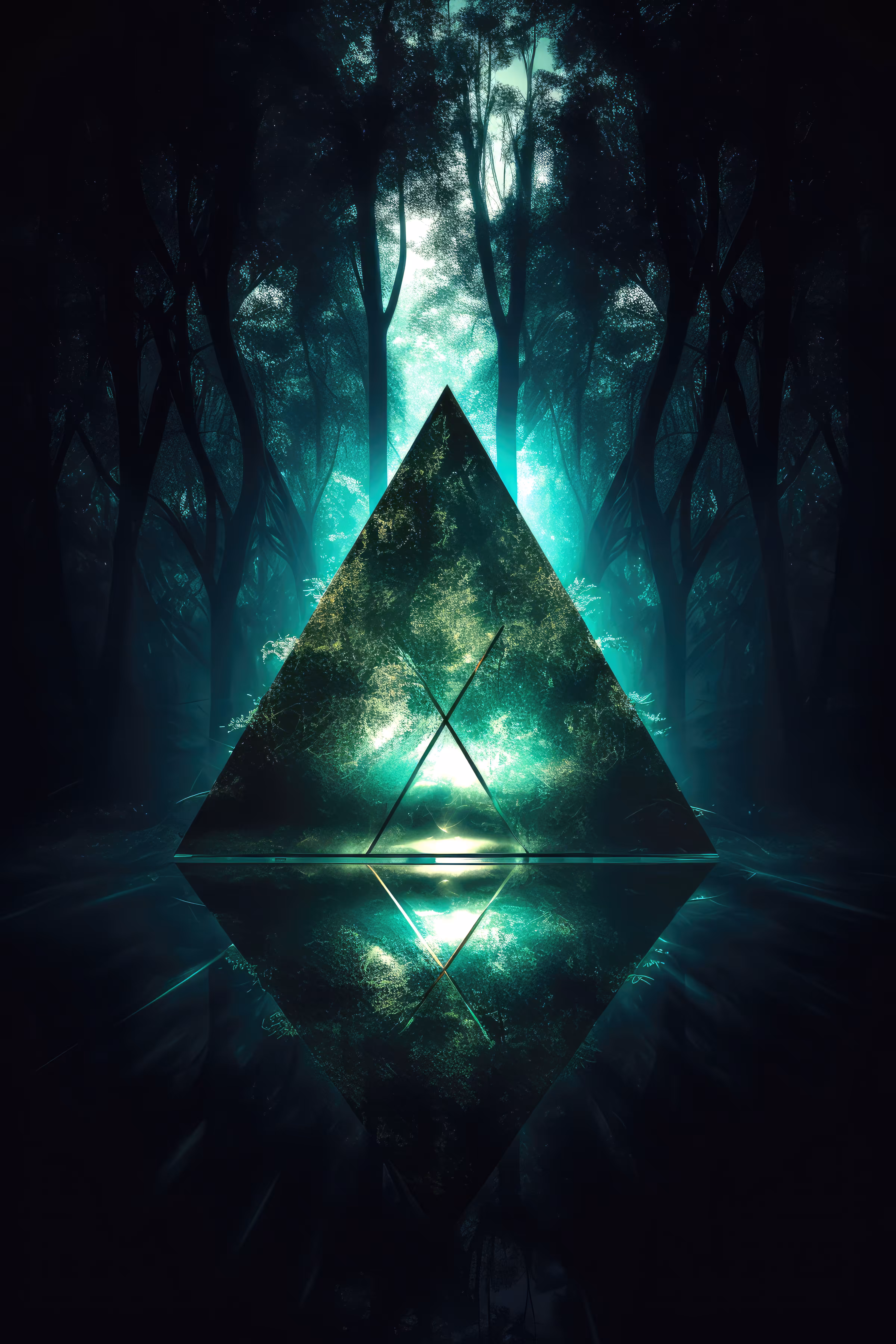 BLACK LIGHT DISTRICT #9 - Green Triangle Forest