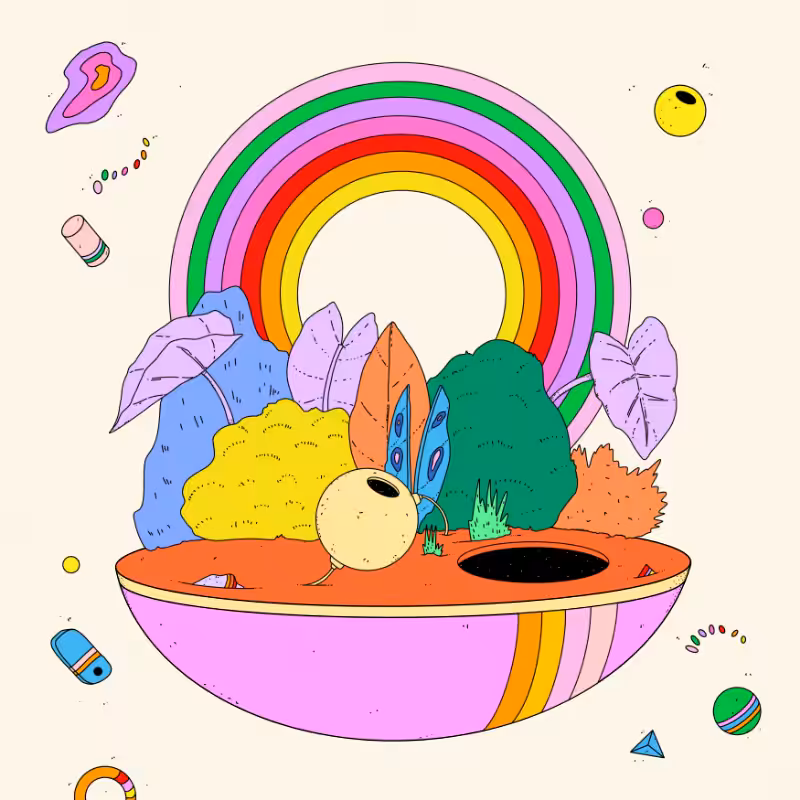 🌈🌴🪐 #165