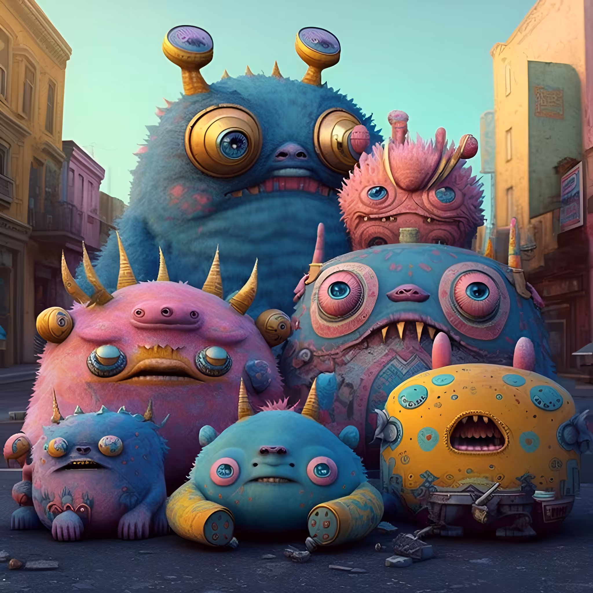Funny Monsters #221
