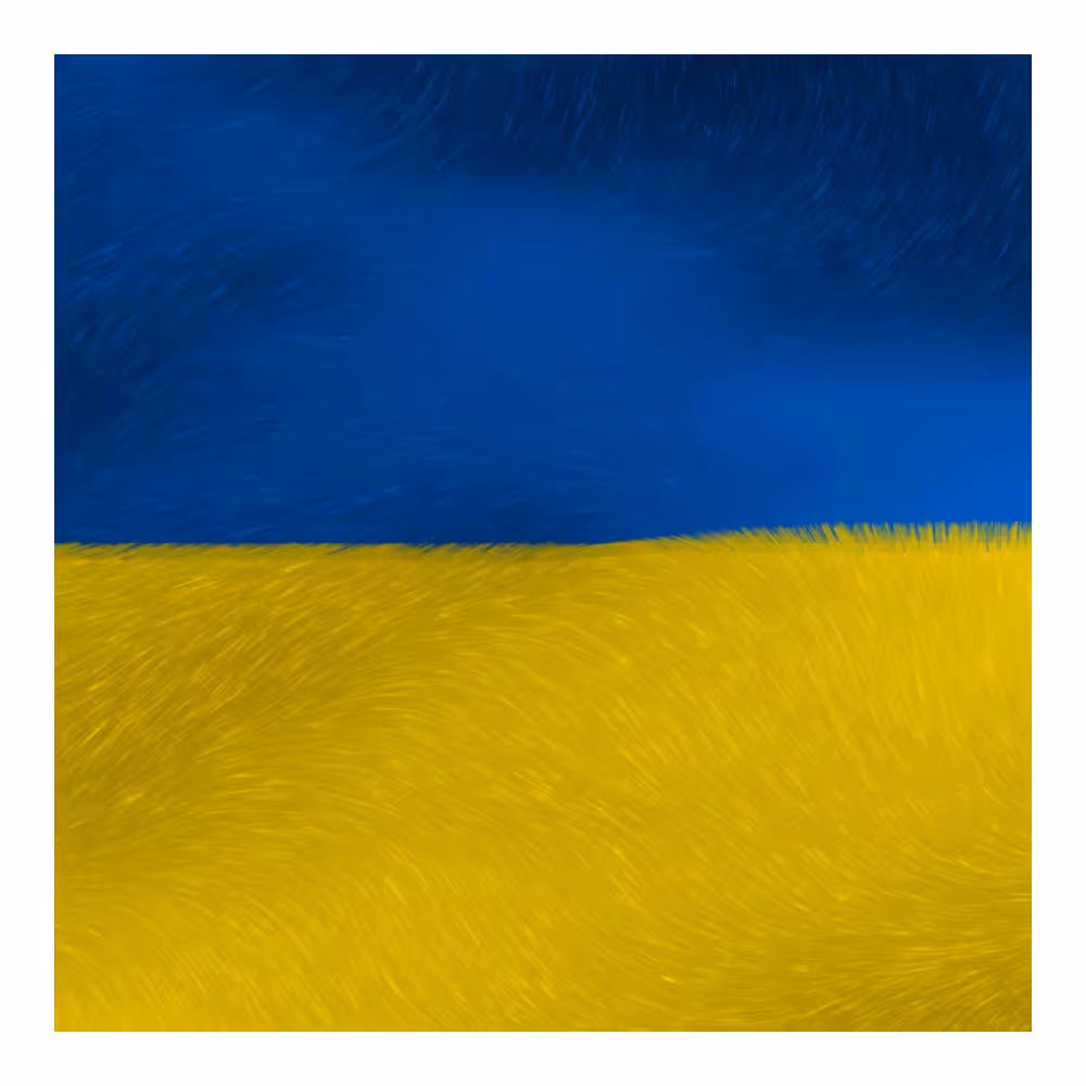 Blue and Yellow #14