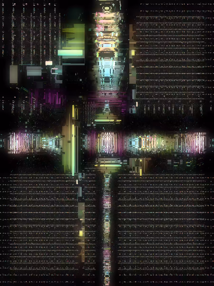 011 [Tech] Top-down View of Machine City