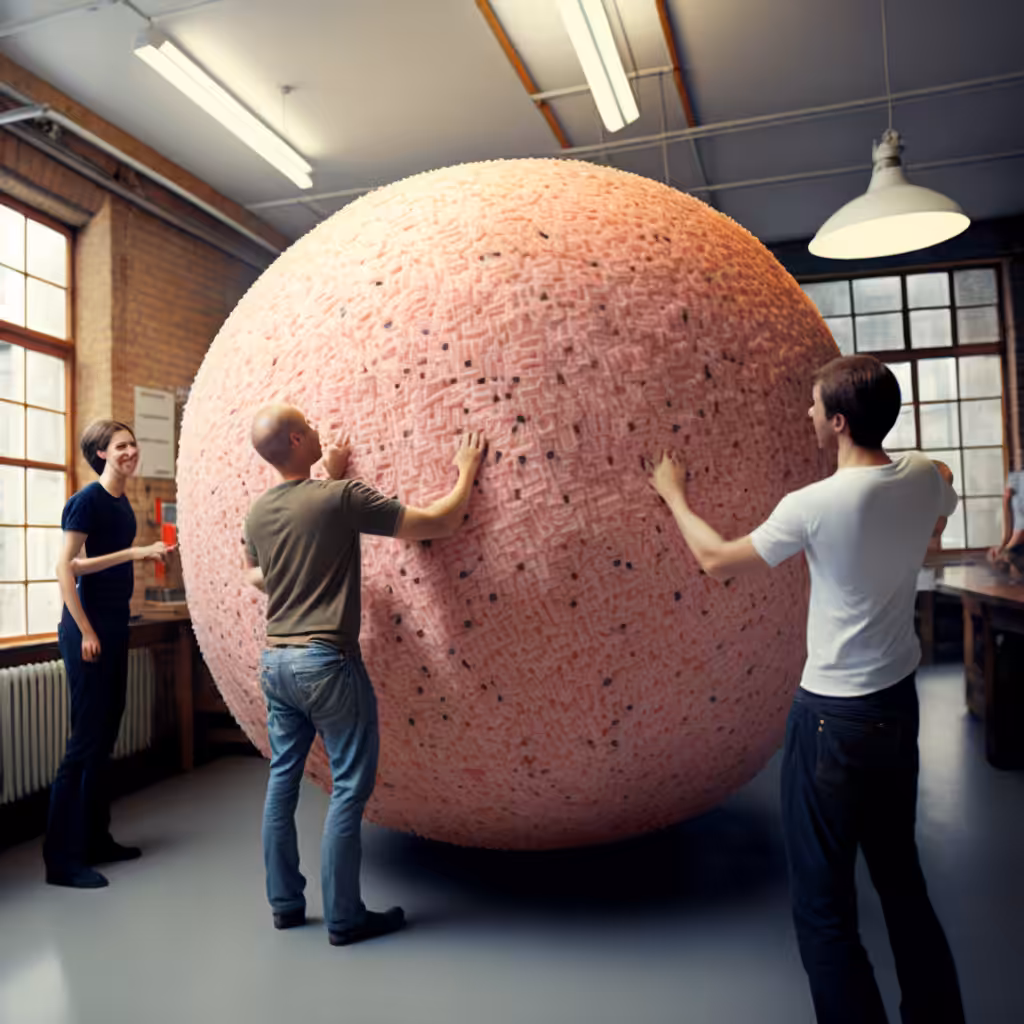 THE WORLD'S BIGGEST BALL OF SPAM