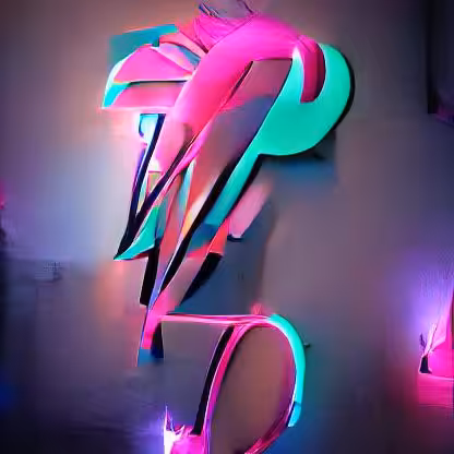 neon palm dreams AI 2021 🌴 