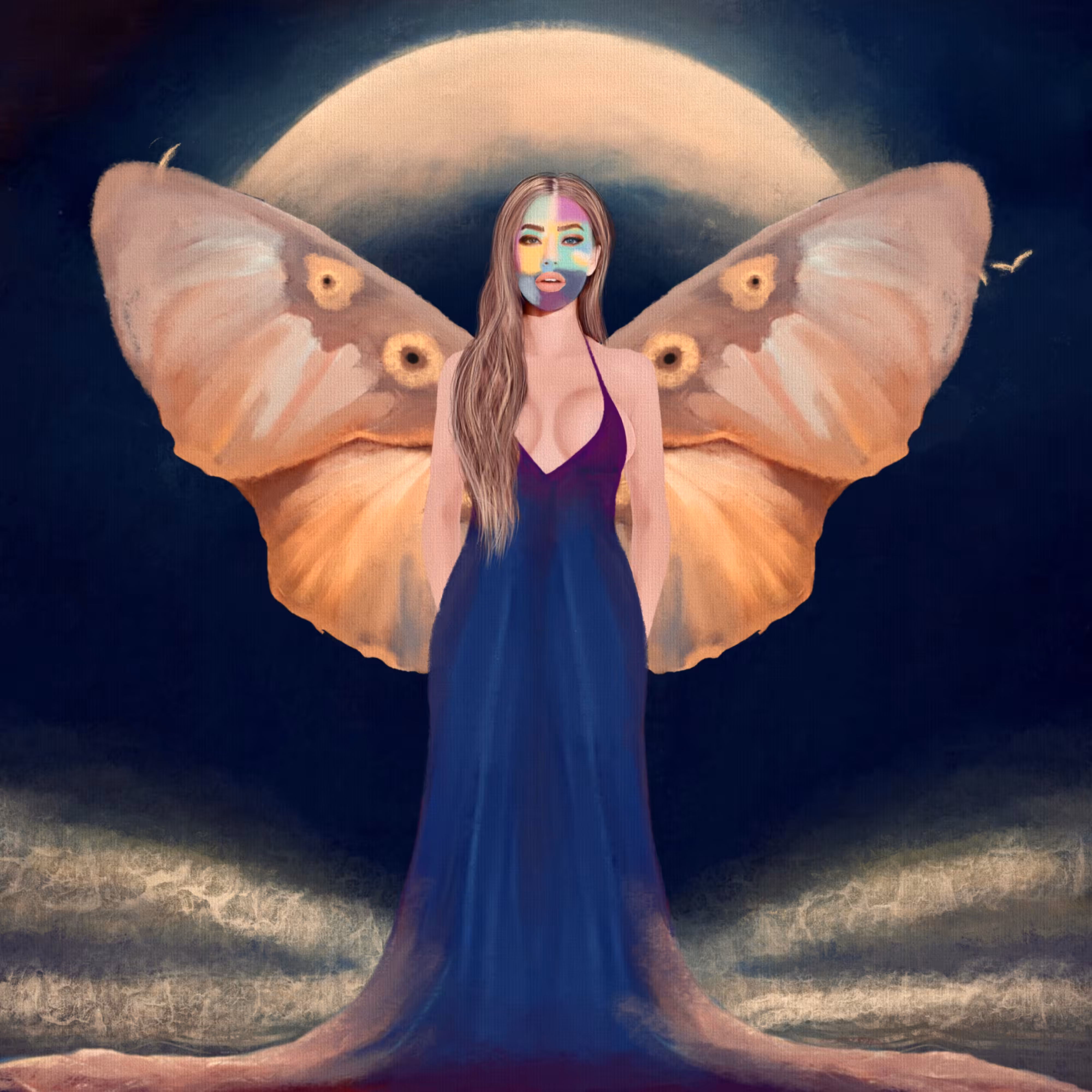 Butterfly On The Moon