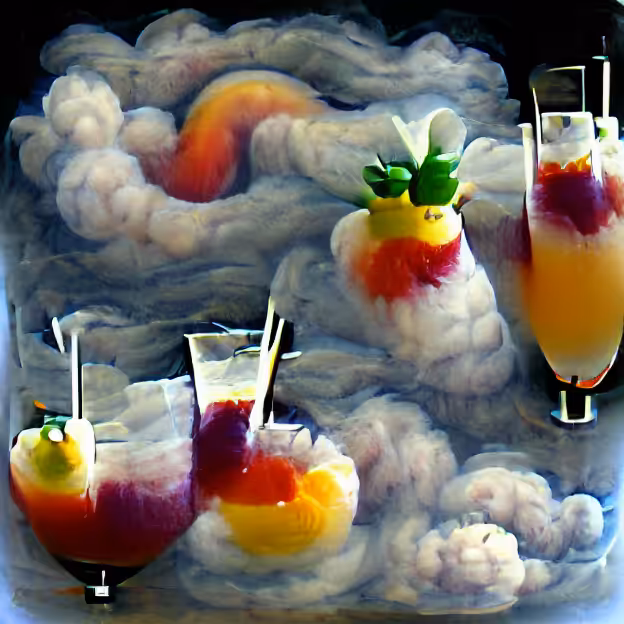 Fruit Cocktail Clouds