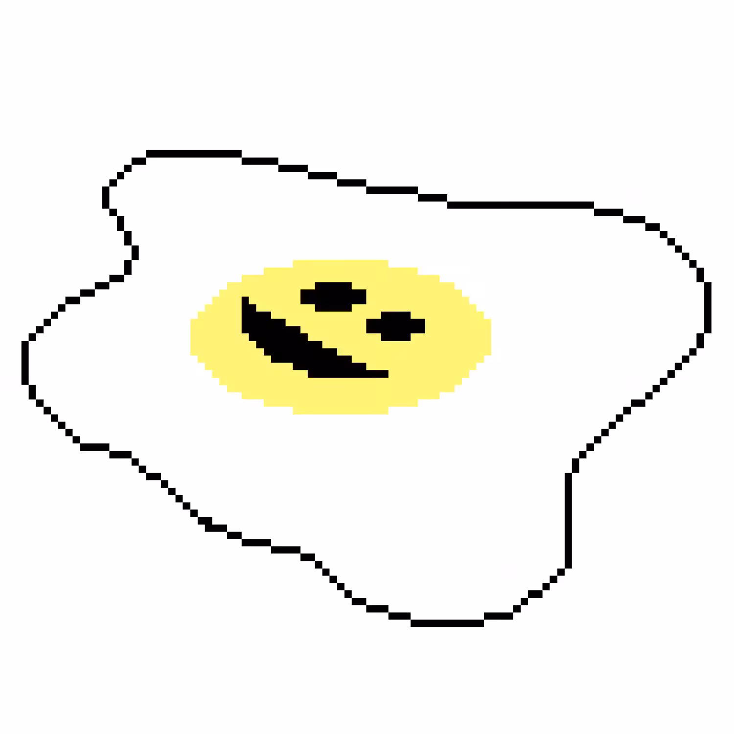 grinning as a yolk
