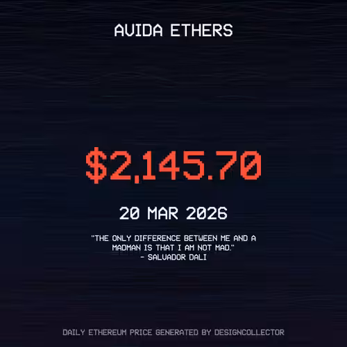 mint.day: Avida Ethers 20 MAR 2026