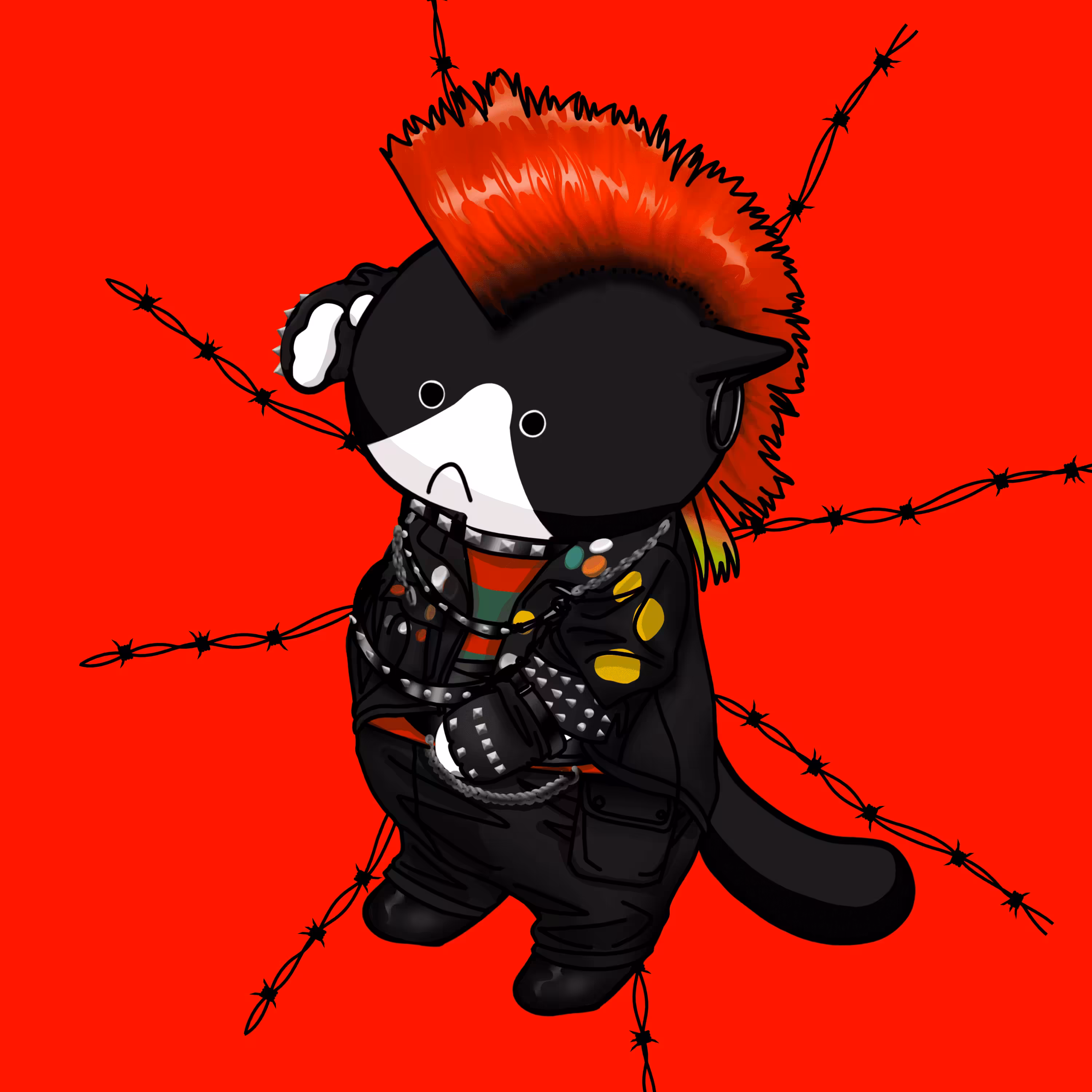 PUNK CAT #20 RARE