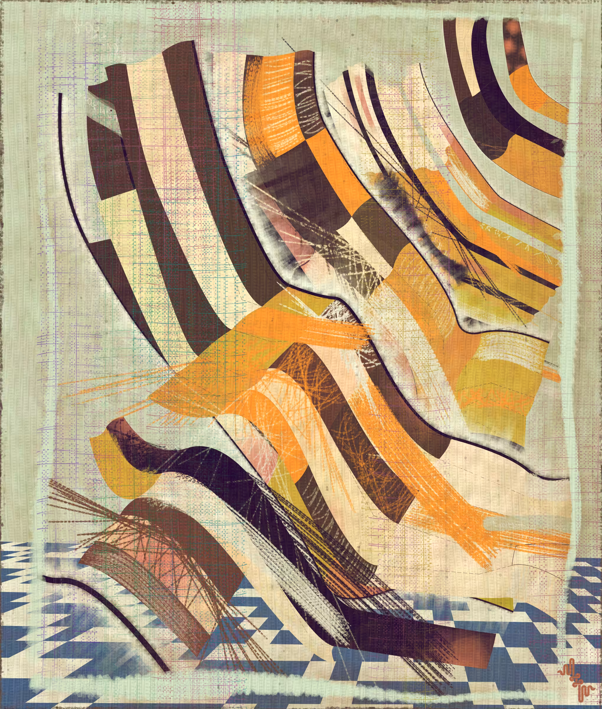 Amplitudes of Canvas #366