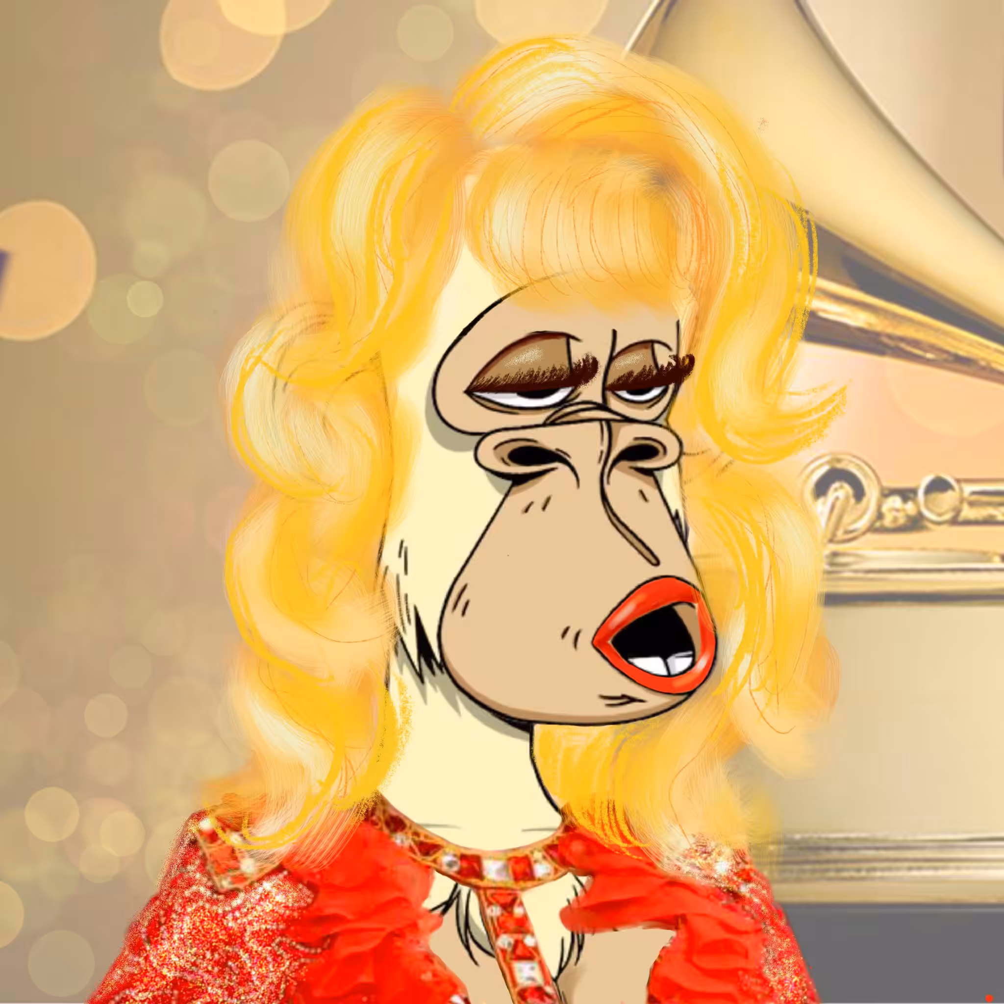 Bored Dolly Ape (4/4 Editions)