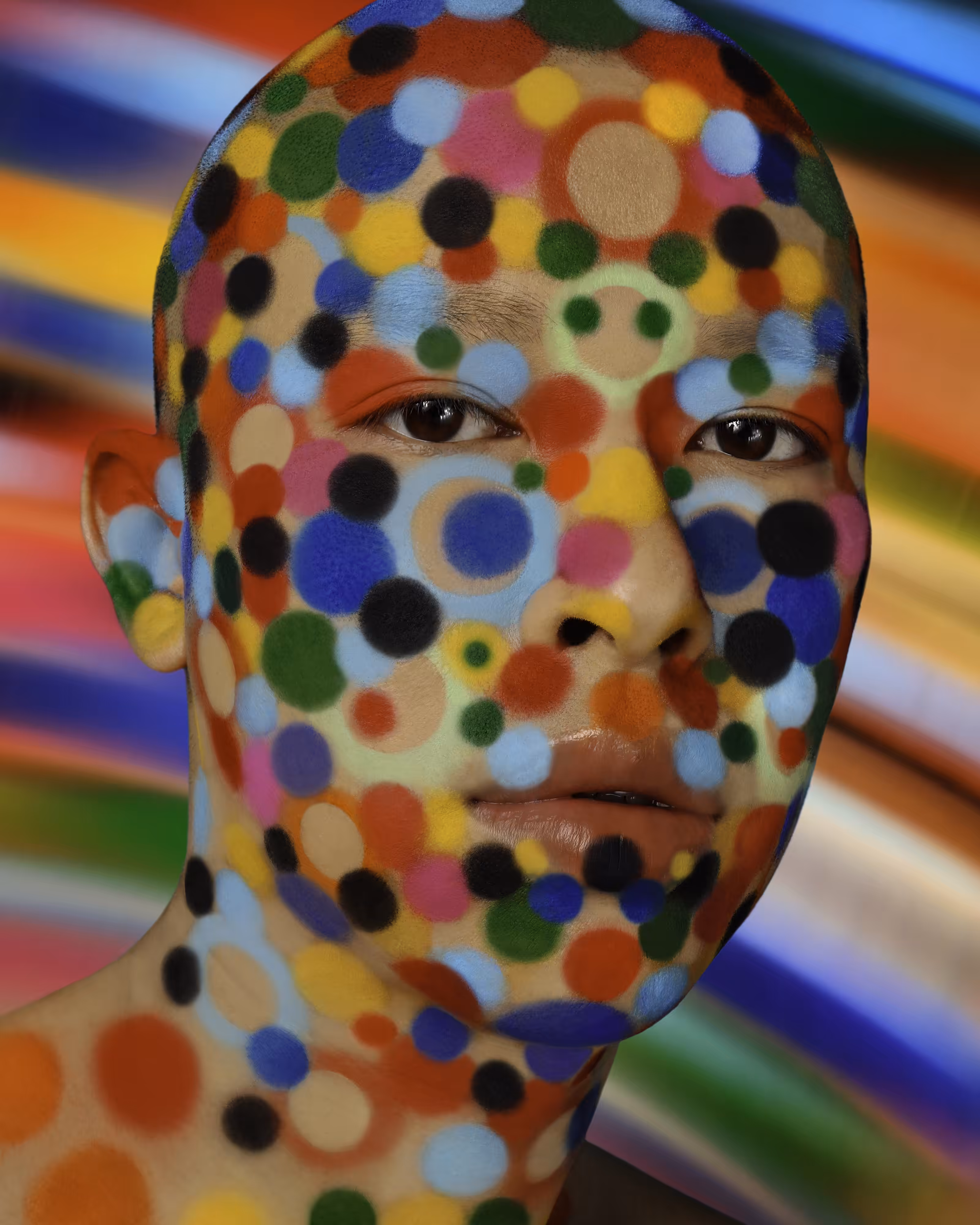 Color Harmony (Self-Portrait)