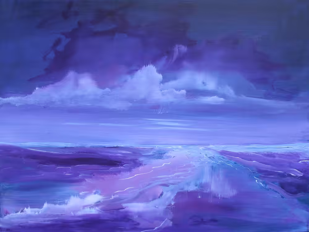 Violet sky