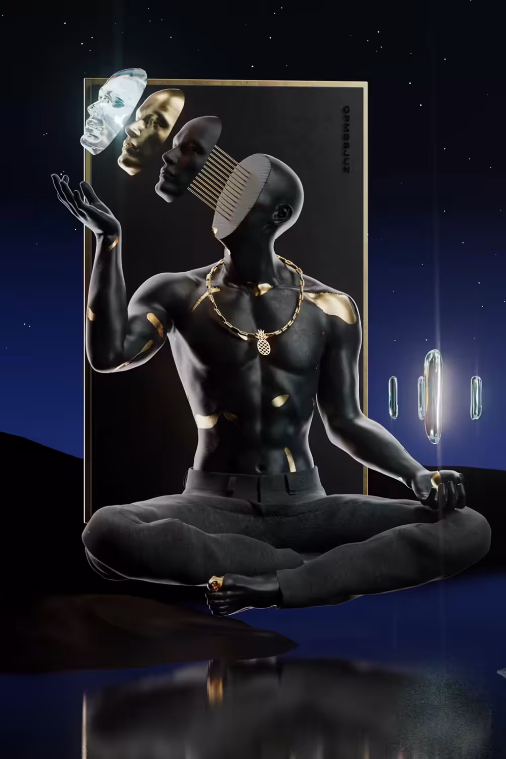 Cartesian Self By @ravivora