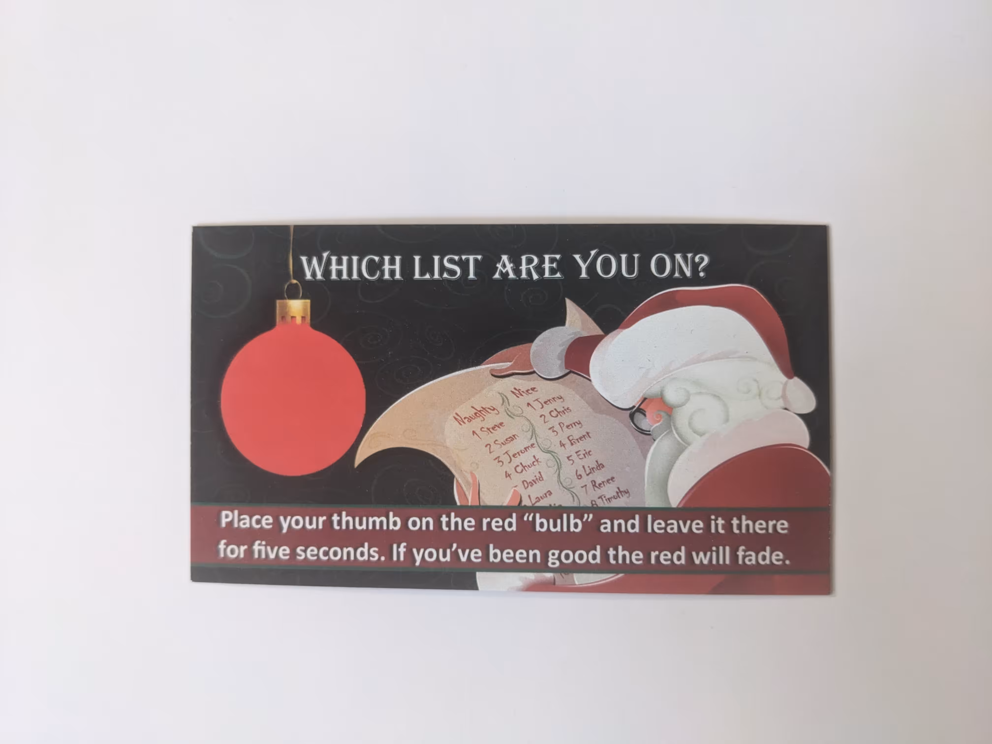 Subway Jesus Pamphlets: Which List Are You On?