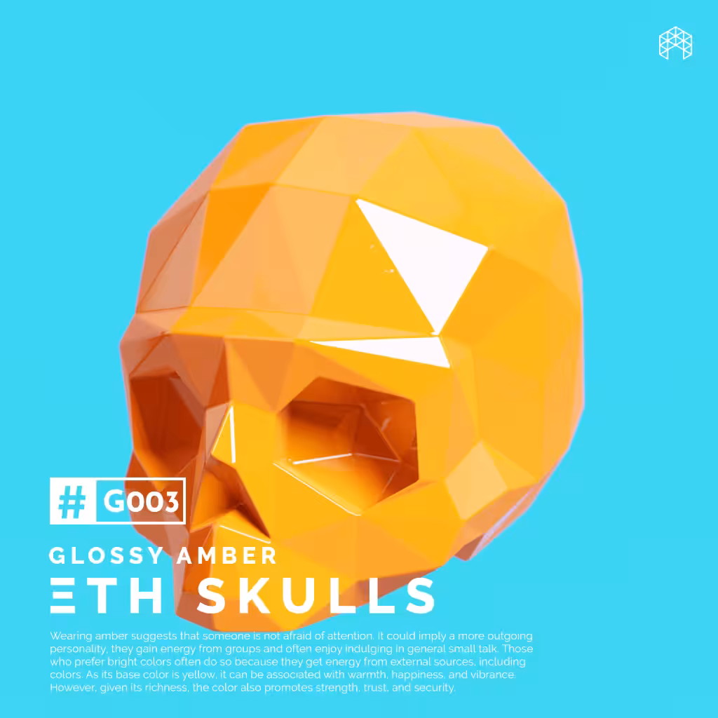G003-AMBER/ΞTH SKULLS