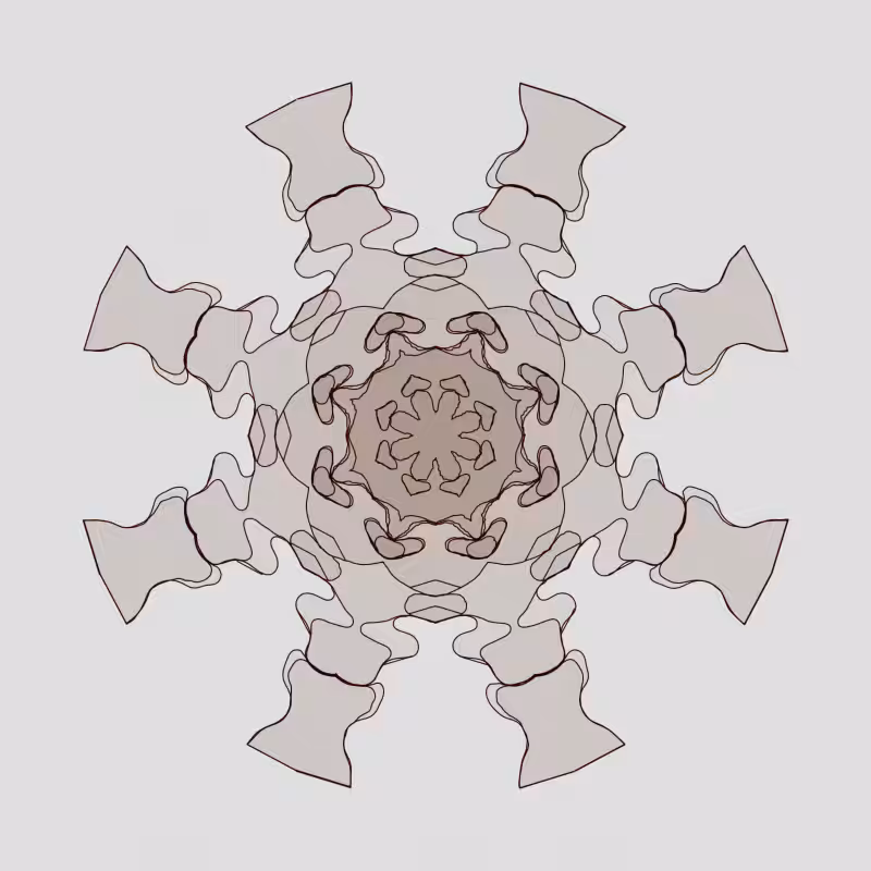 Handdrawn Kaleido #6