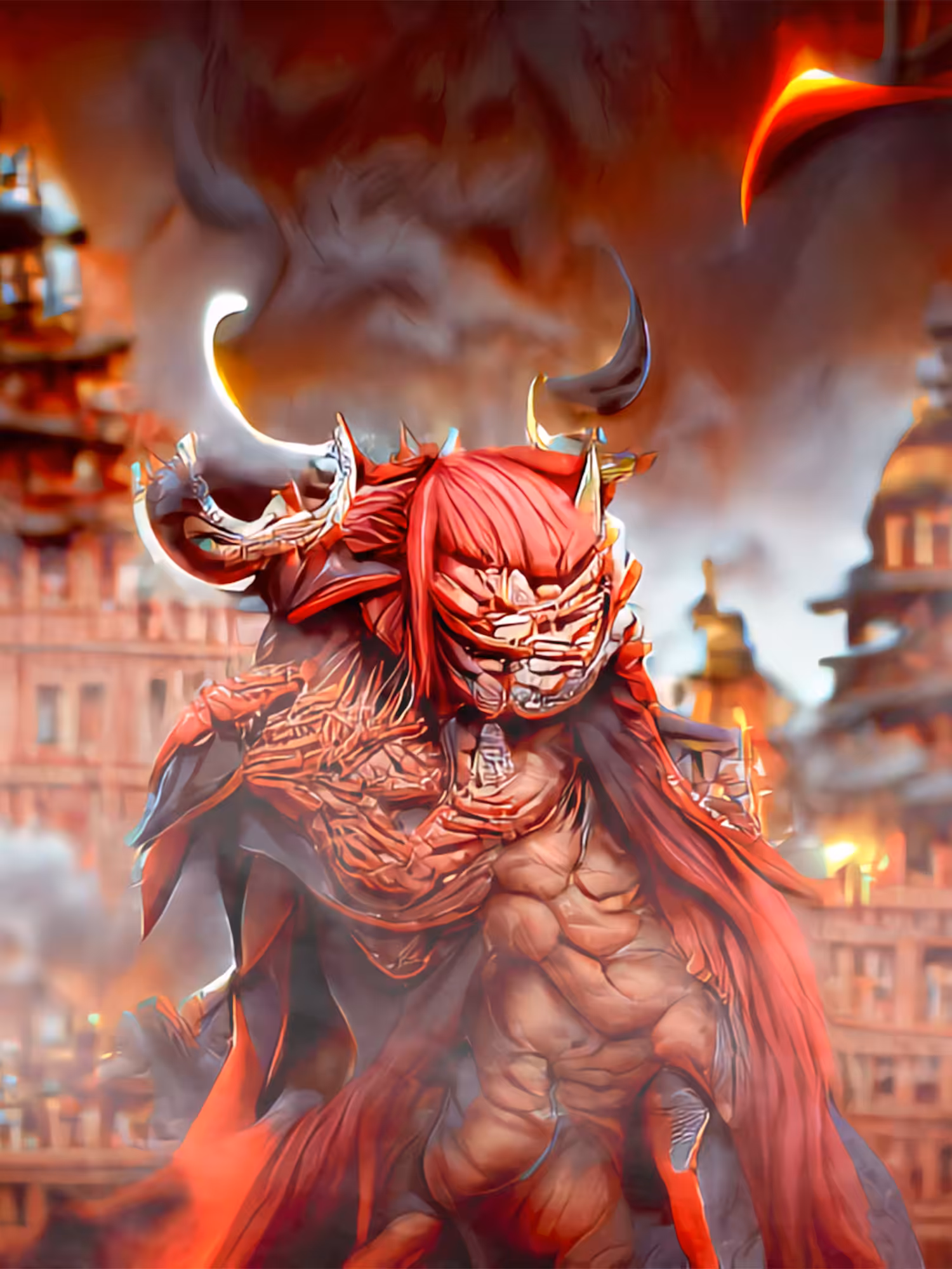 Mazoku the red demon