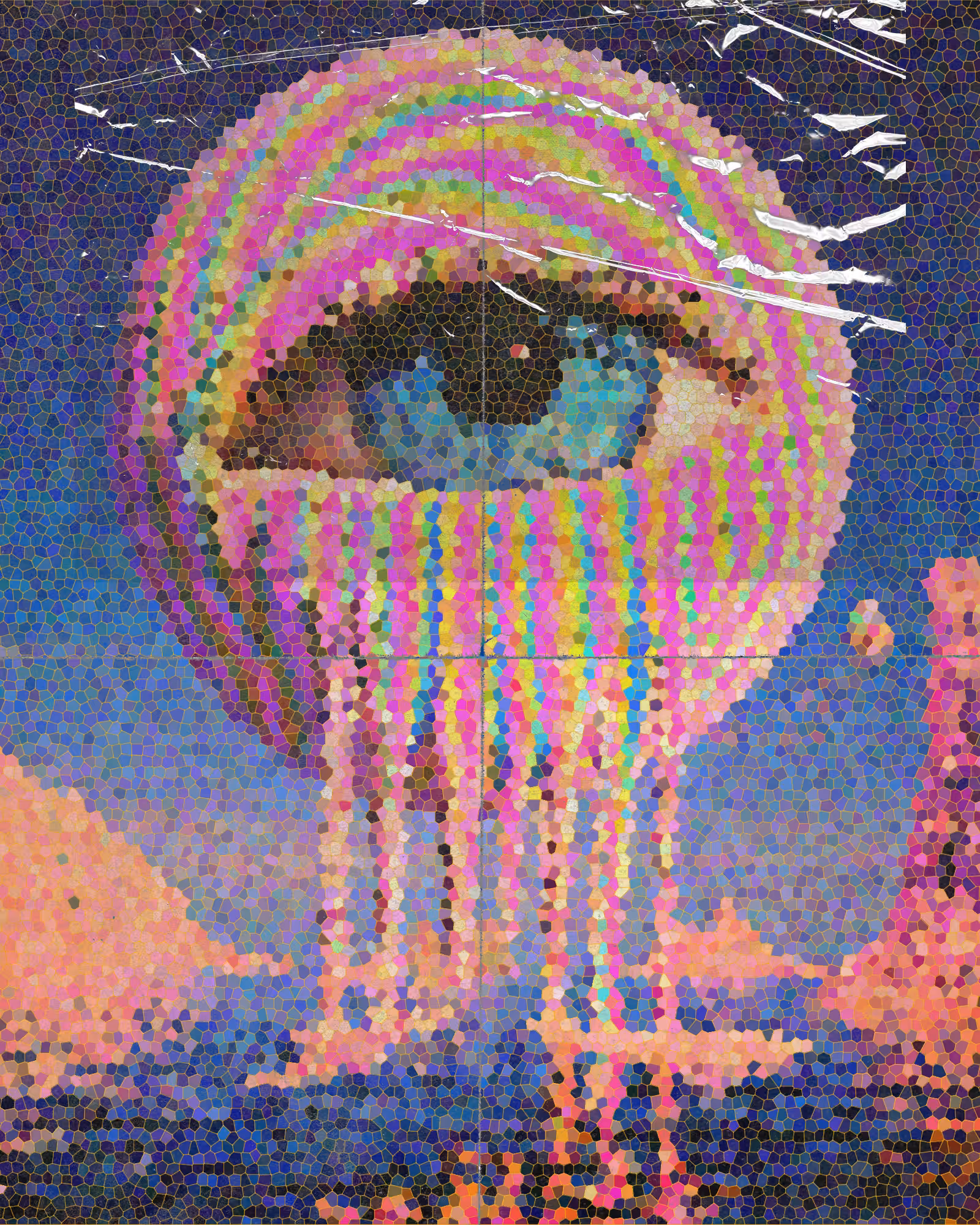 The Eye of the Rainbow Titan