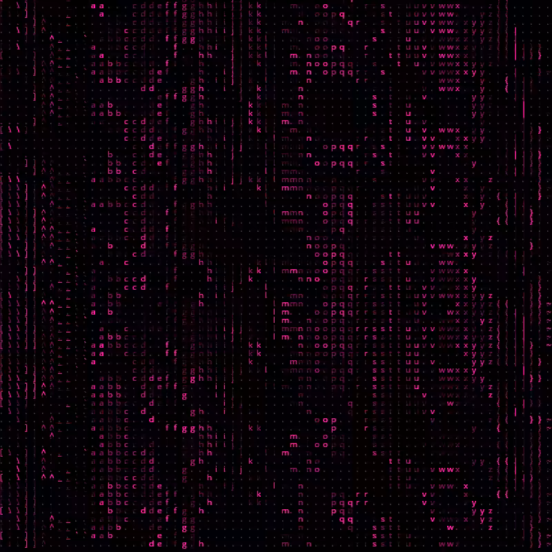 Ascii Noise #20