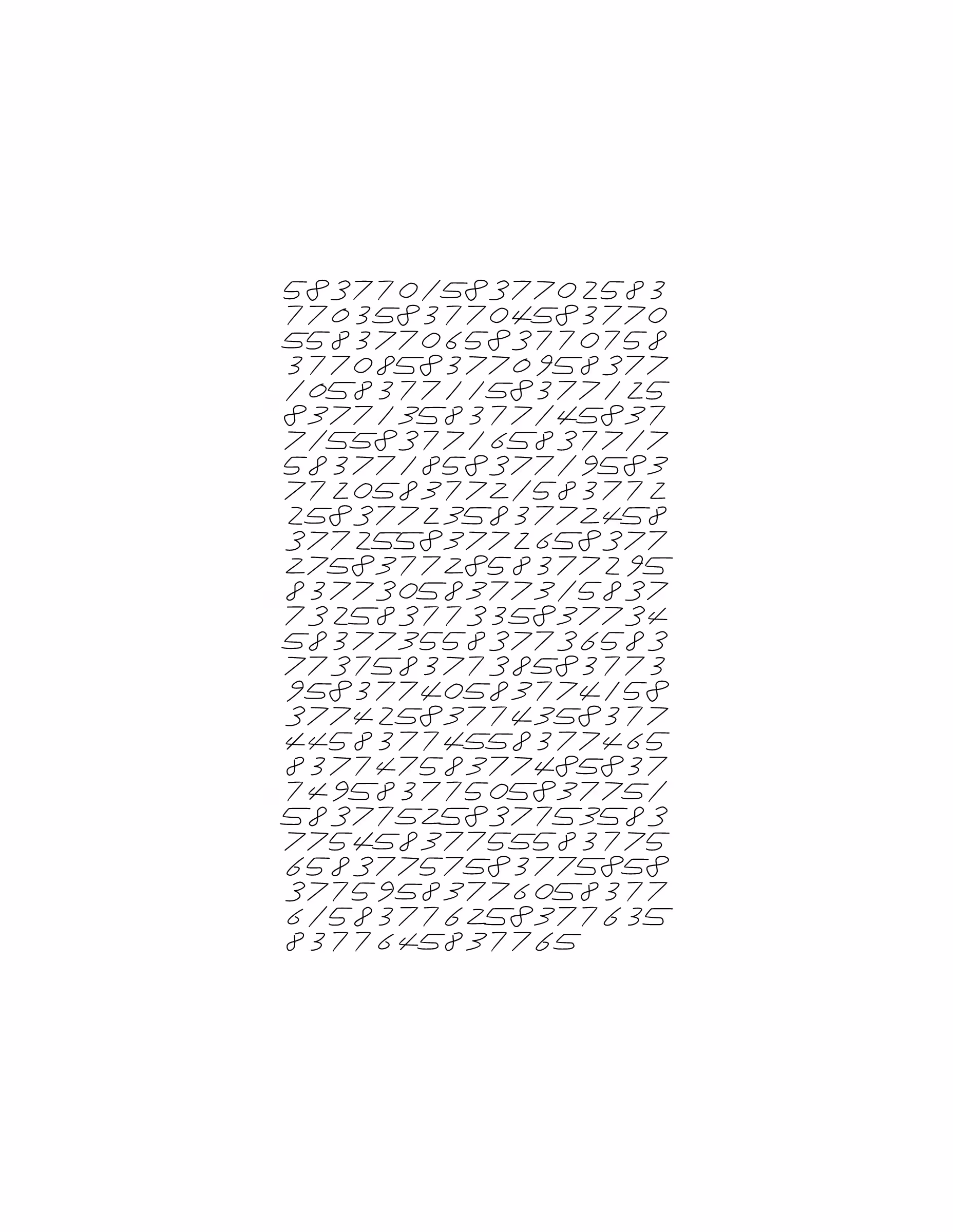 Endless (5,607,250 to Infinity) #775