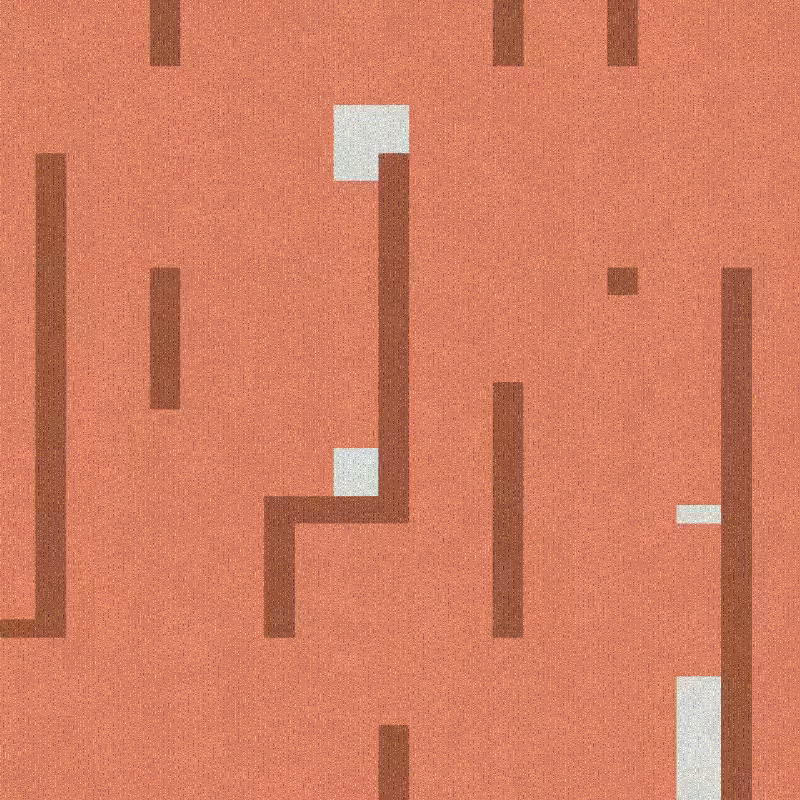 Rectangular Abstract Painting #122