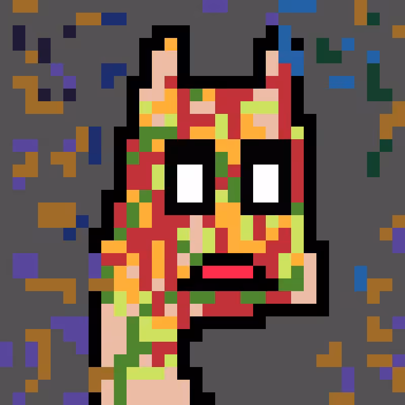 cOLORFUL DOG #7