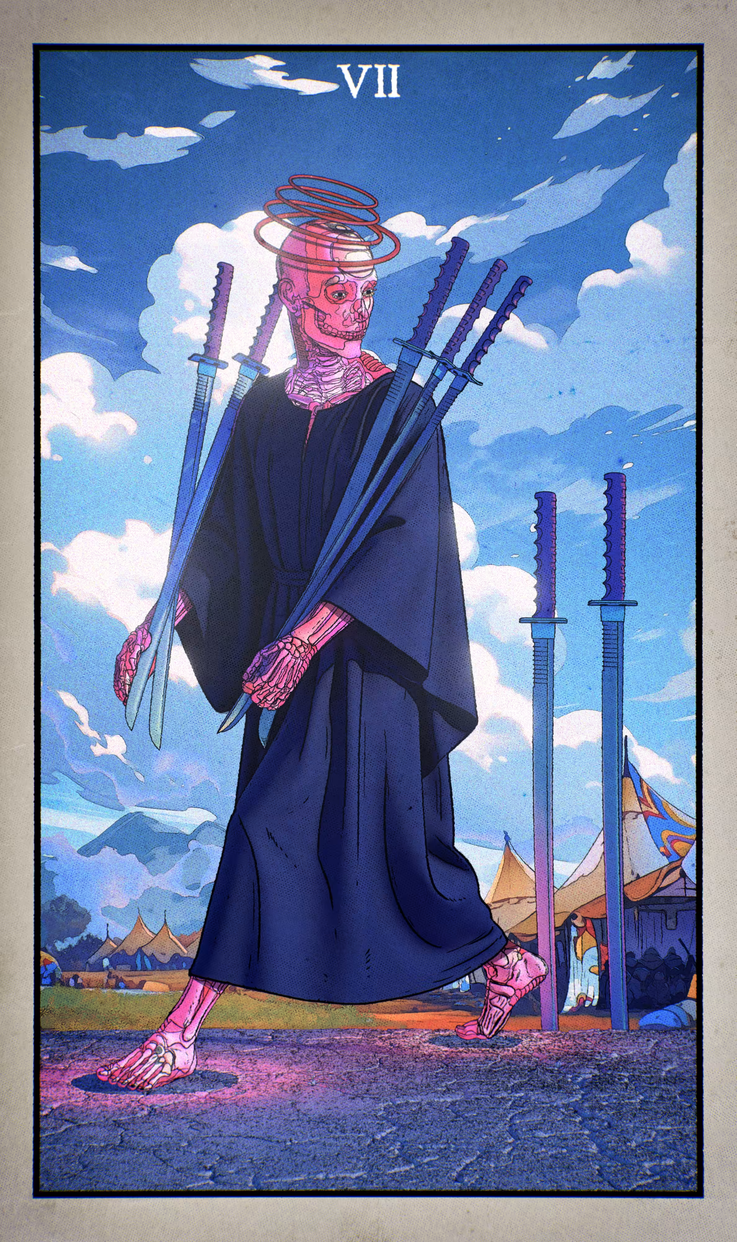 The Fool's Journey: 7 of Swords — Master
