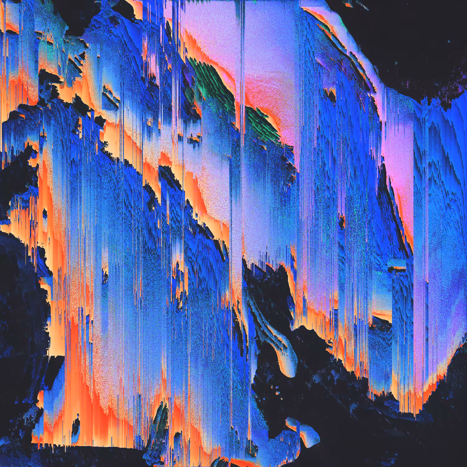 Analog Painting to Pixelsorting 436