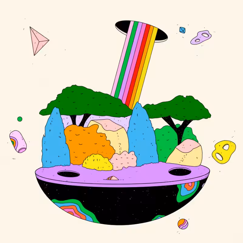 🌈🌴🪐 #94