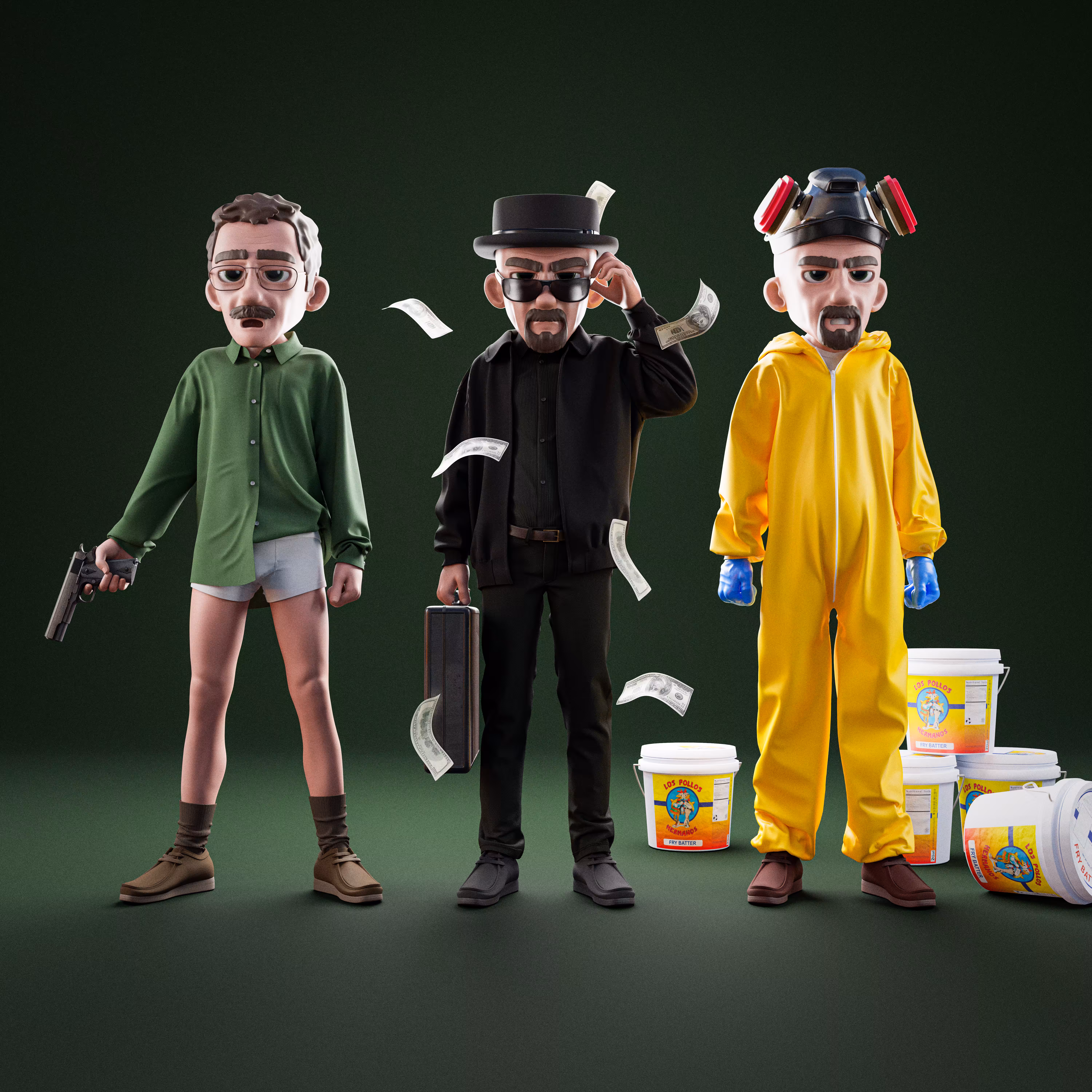 Evolution of Walter White