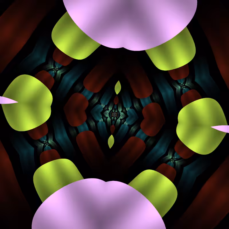 Fractal Flower #214