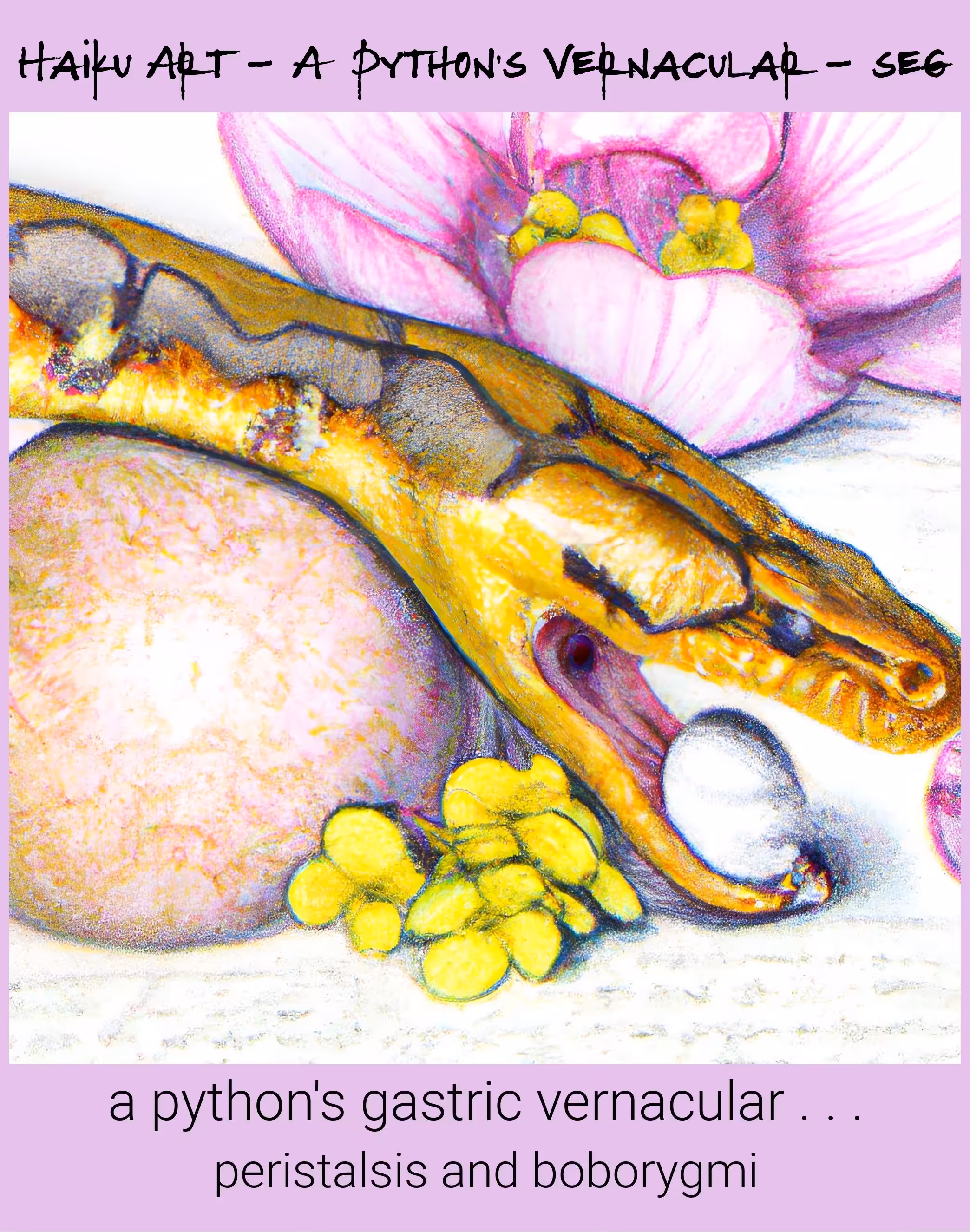 A Python's Vernacular