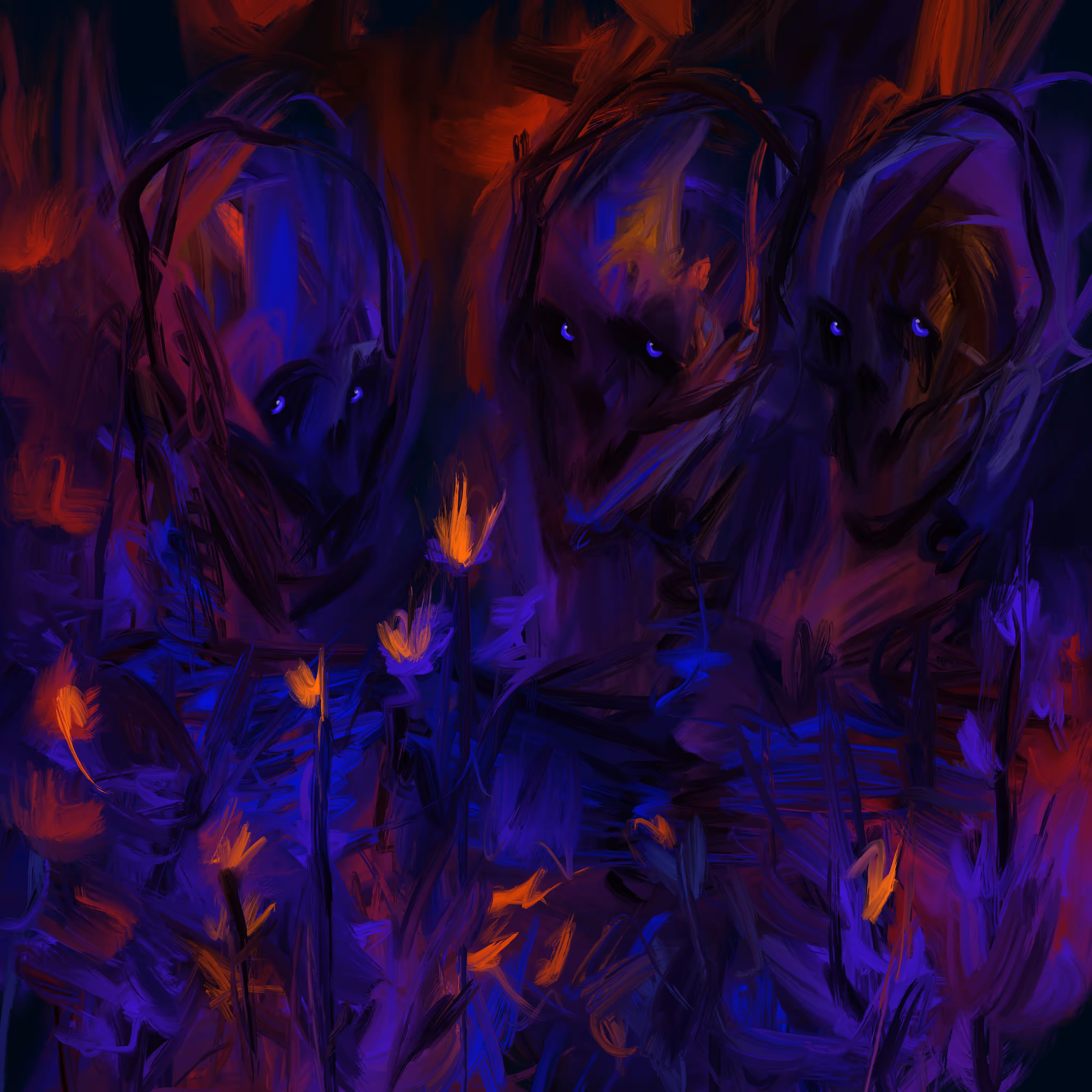 Death and Flowers IV