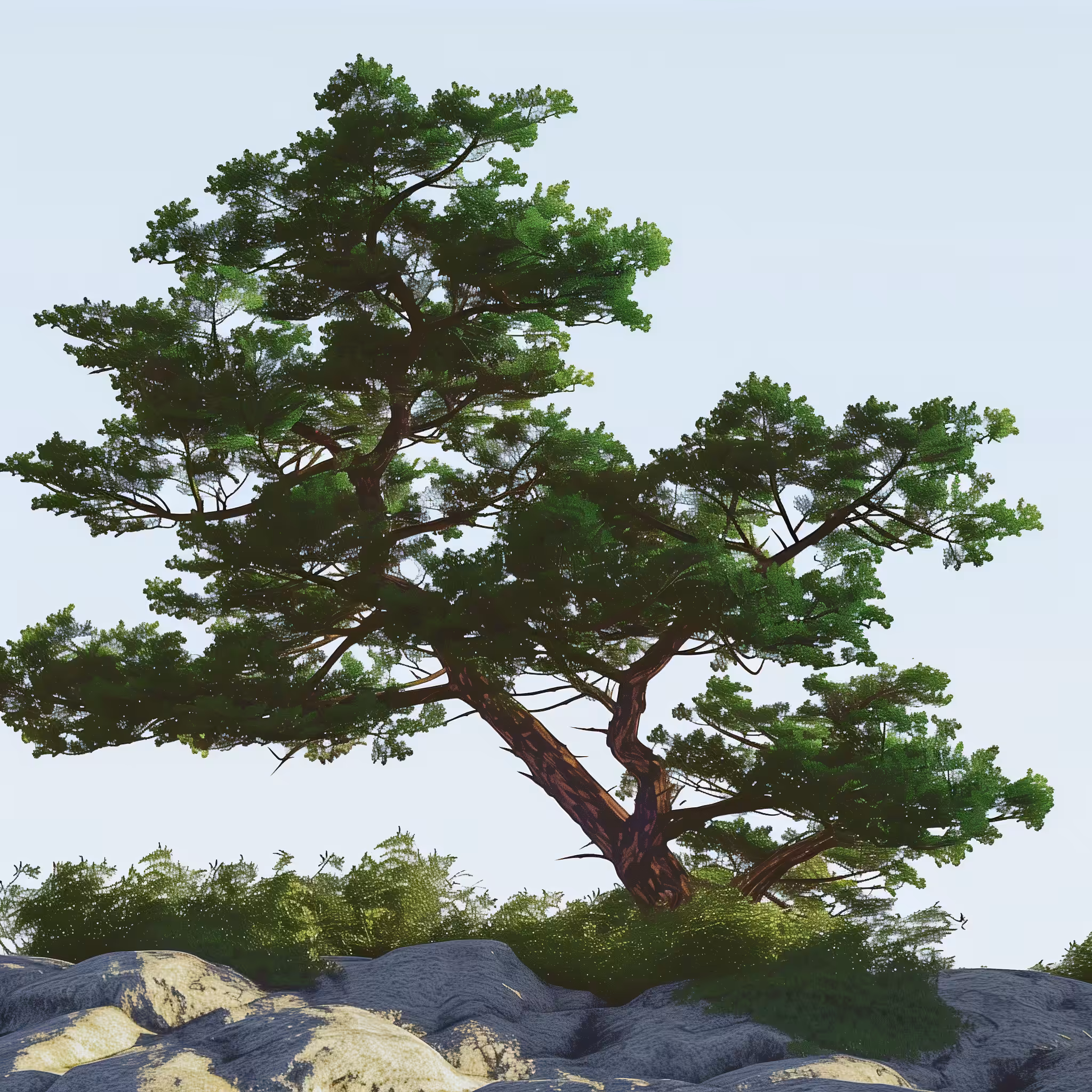 Halfway: Procedural Maritime Pine 717441