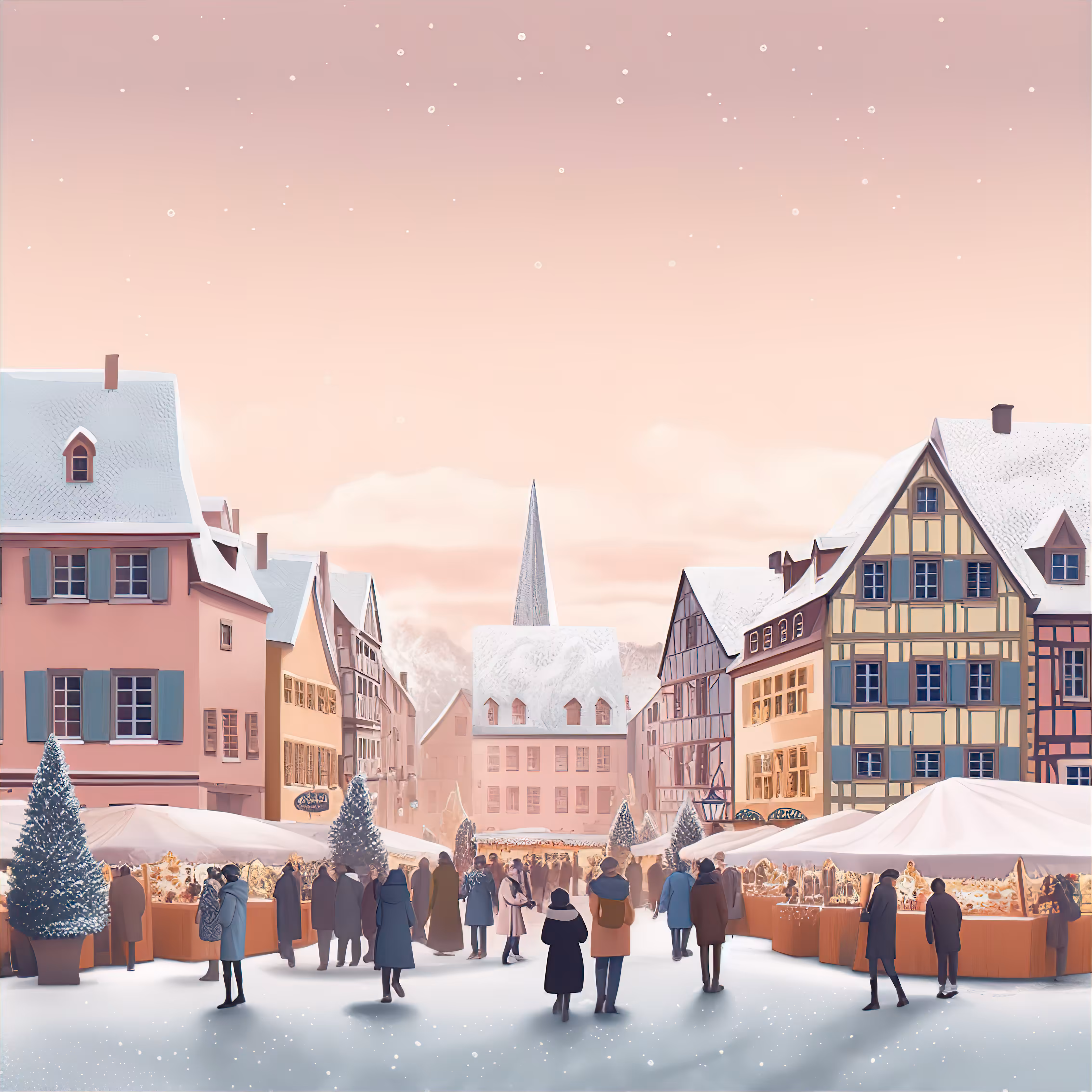 Christmas market in Alsace