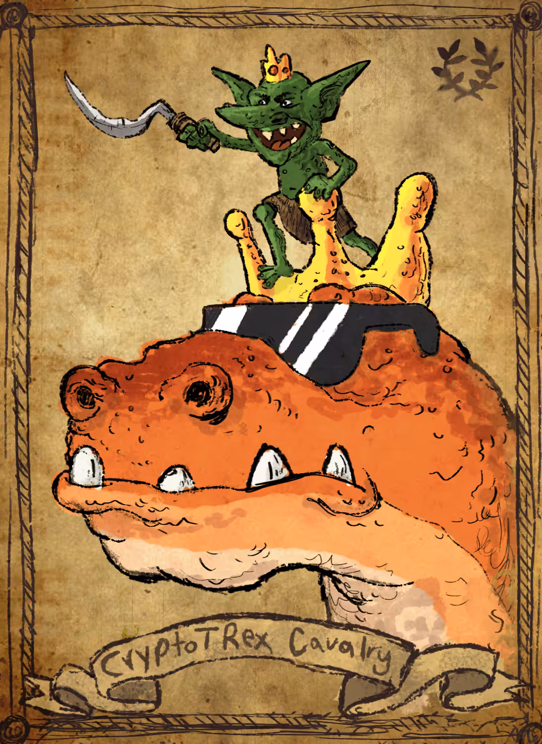 Crypto TRex Cavalry (Unique,1/1)