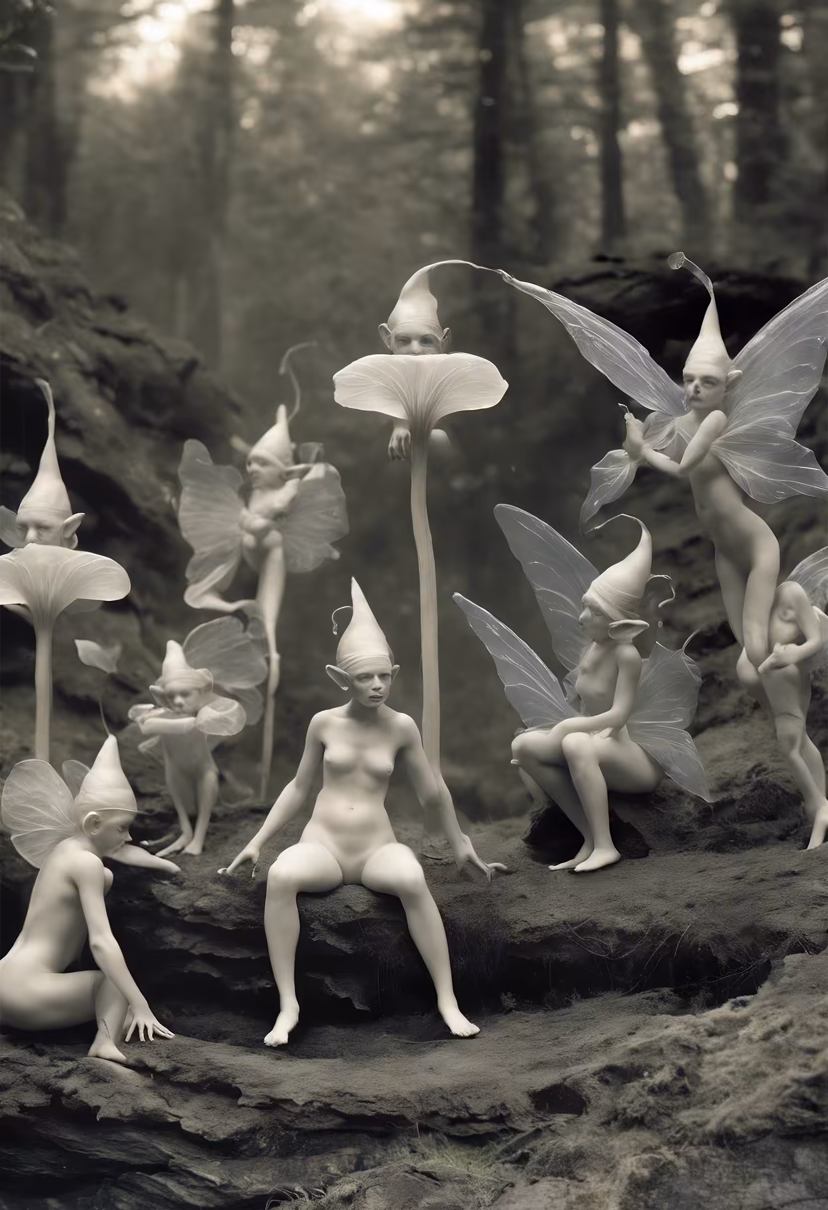 The Sylphs: Image Generated by di Giovanni's English Translation