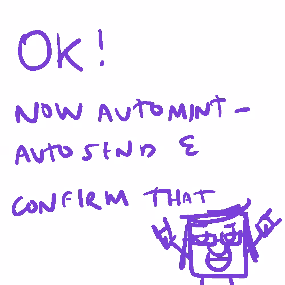test mint - again