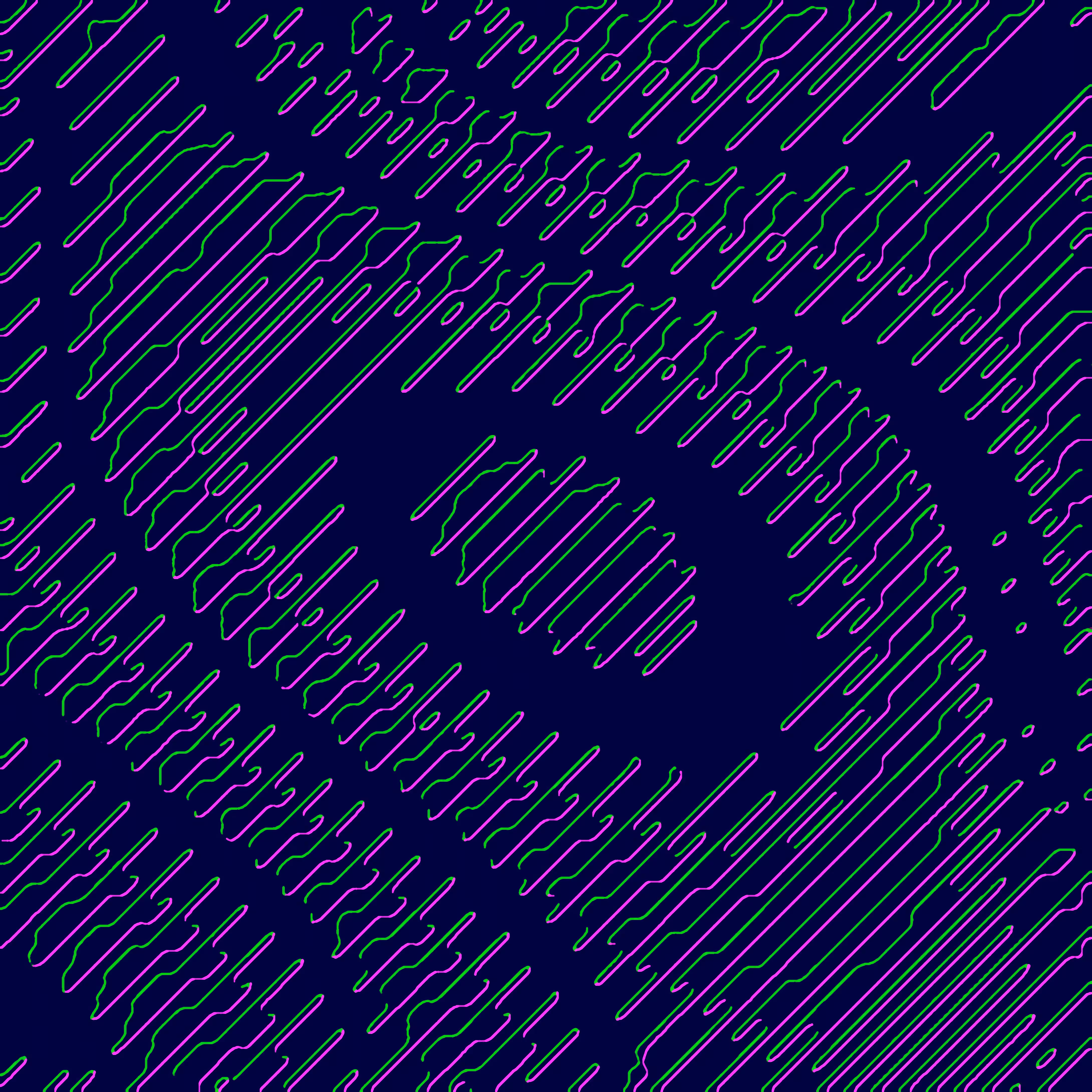 Diagonal Lines and Shapes